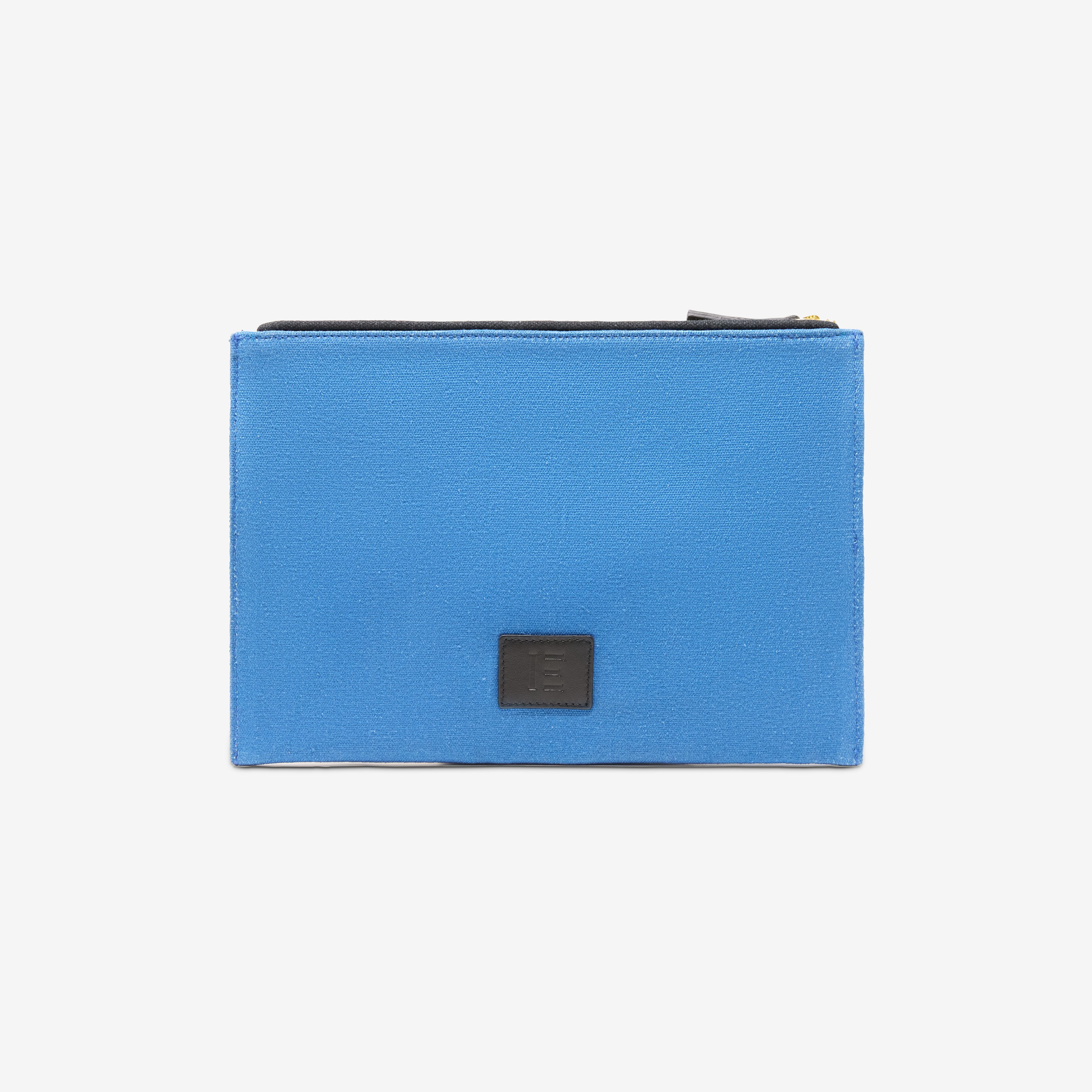 Embroidered Pouch - Astro Aries - Blue