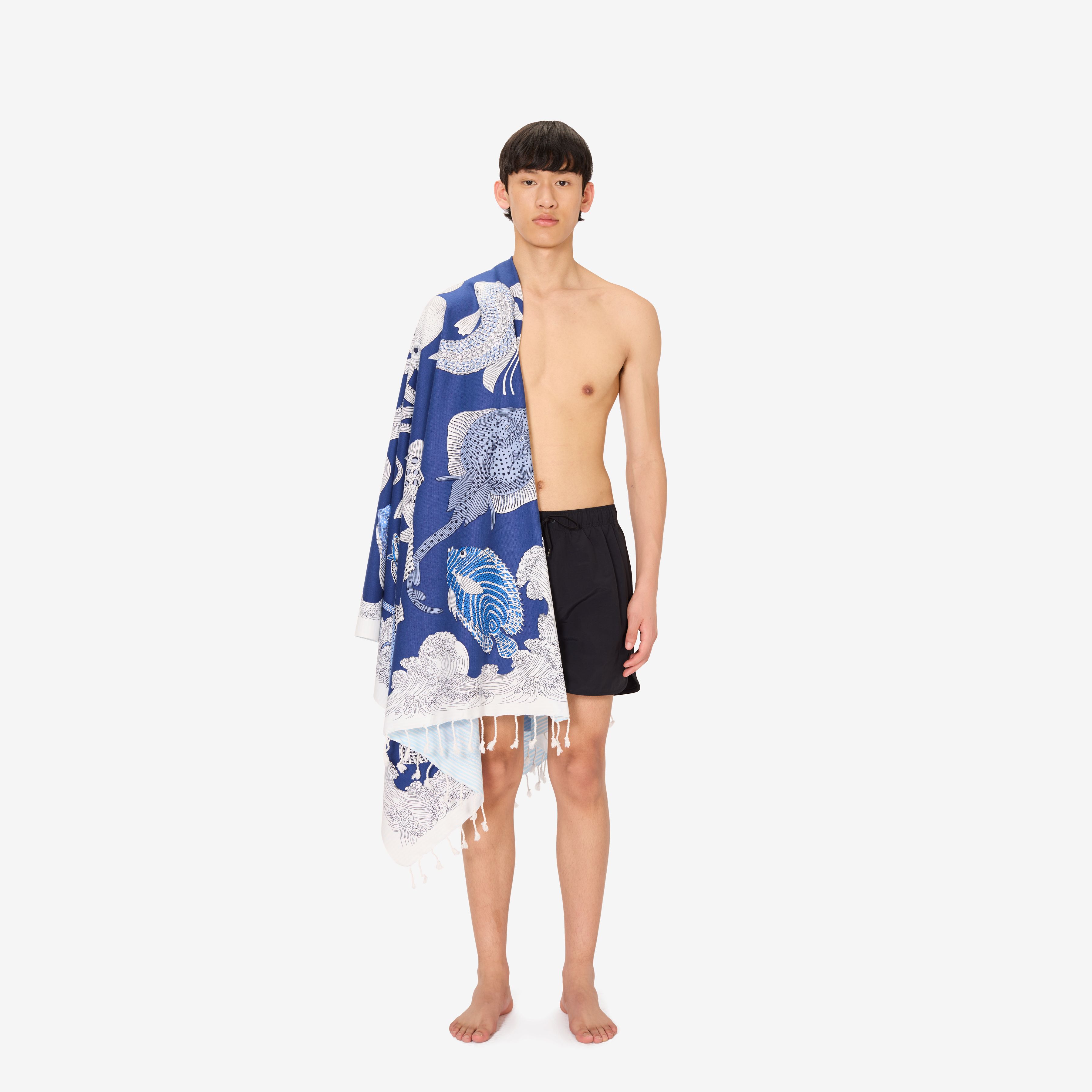Fouta Towel 100 - Poseidon - Blue