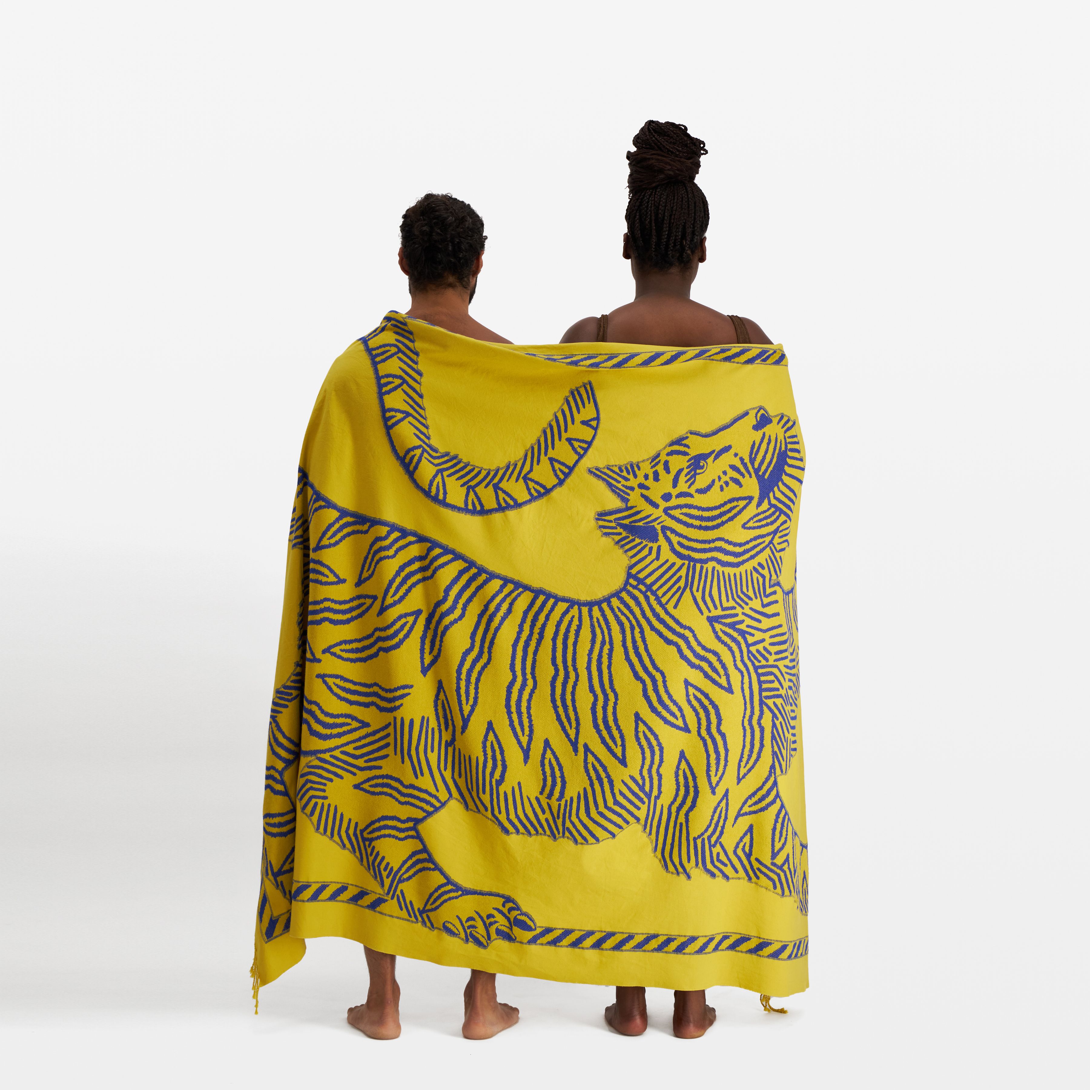 Fouta Towel 140 - Mantra 3D - Yellow