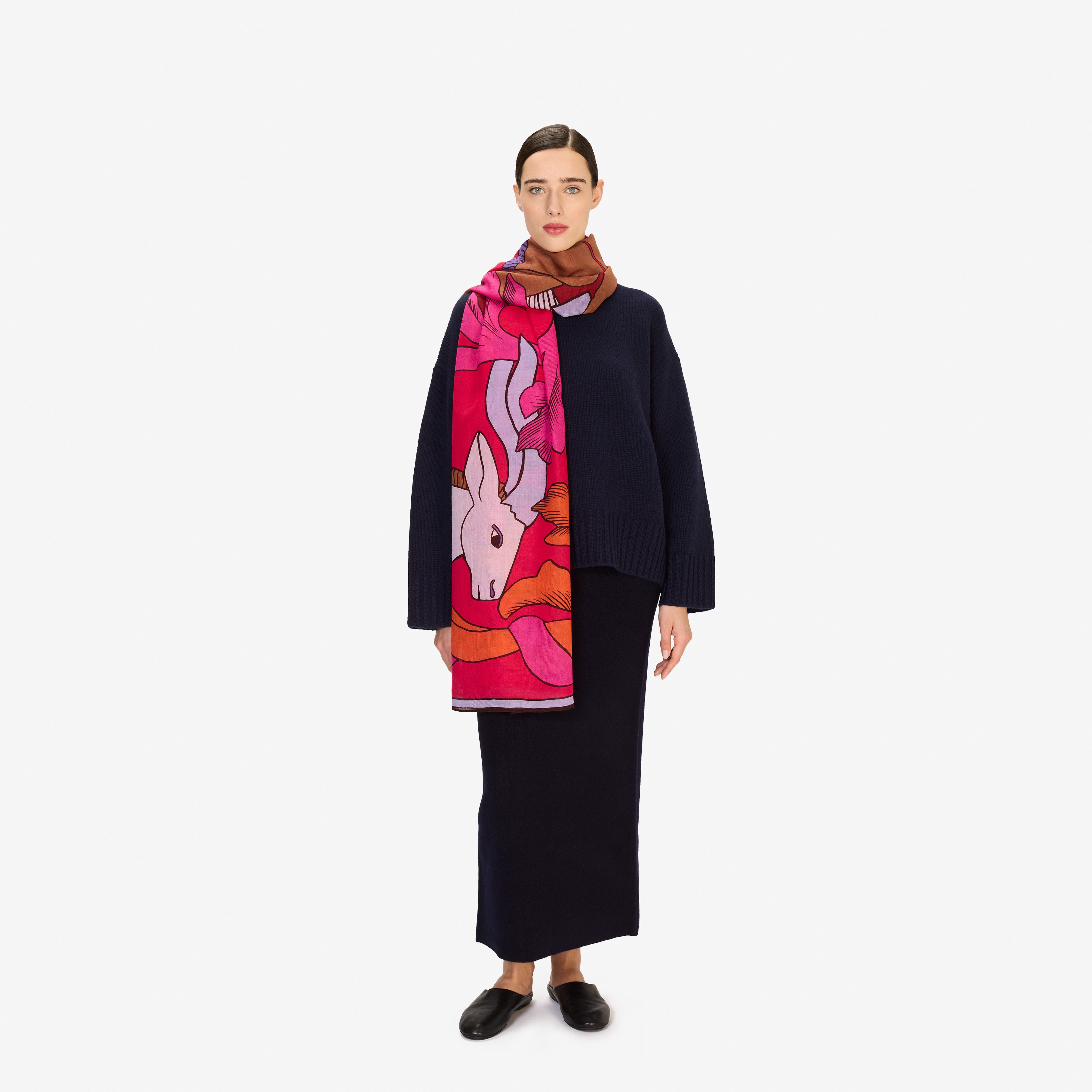 Scarf 100 - Cavale - Red