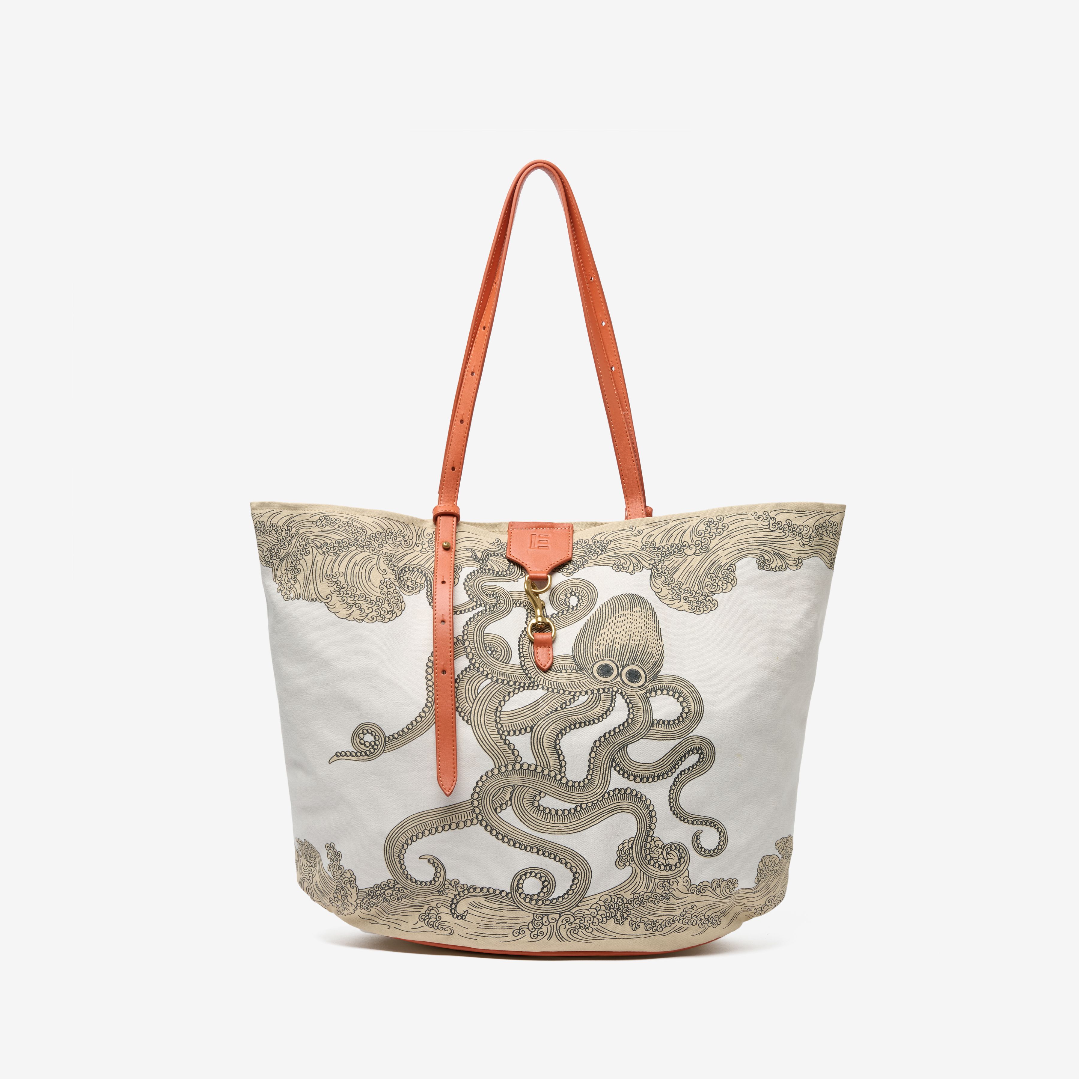 Soft Shopping Bag - Poseidon - Natural