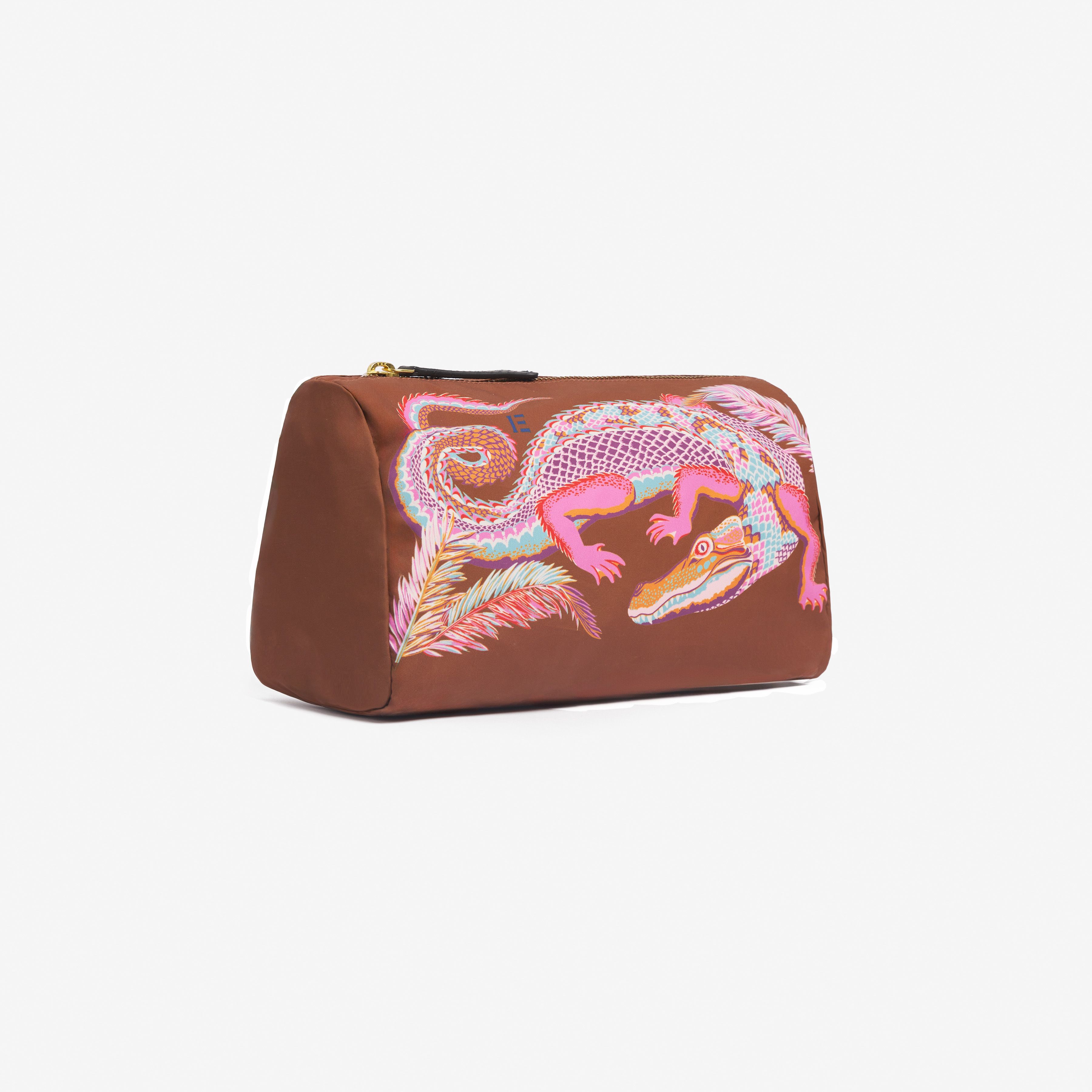 Case S - Croco - Caramel