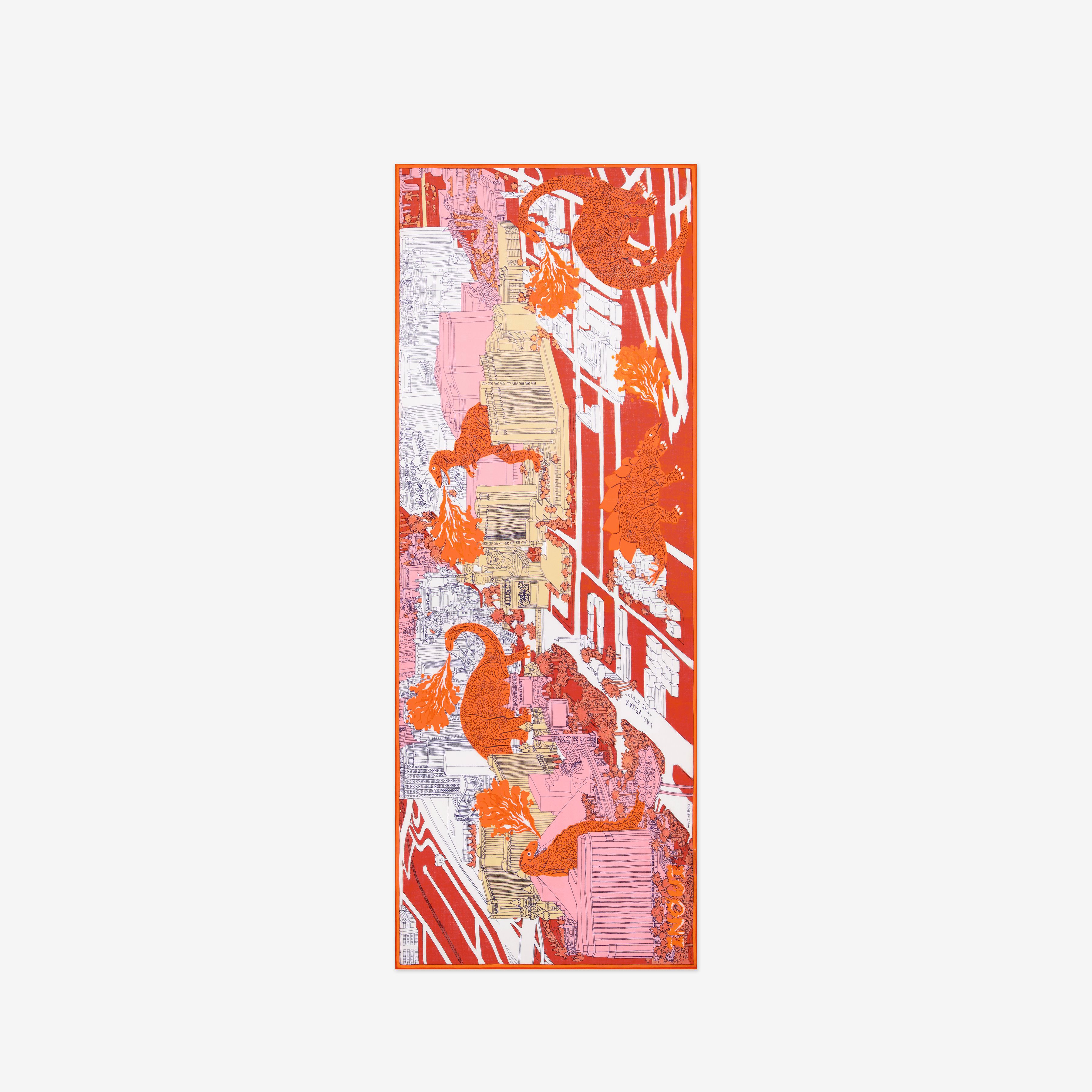 Bufanda 80 - Vegas - Naranja
