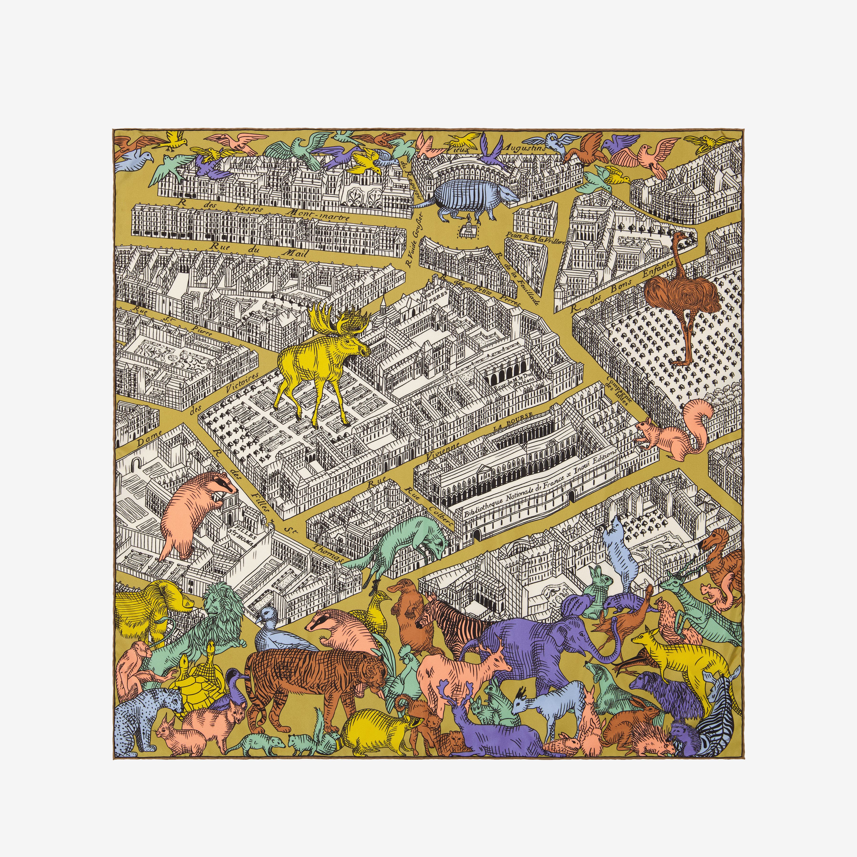 Square 70 - Turgot - Yellow