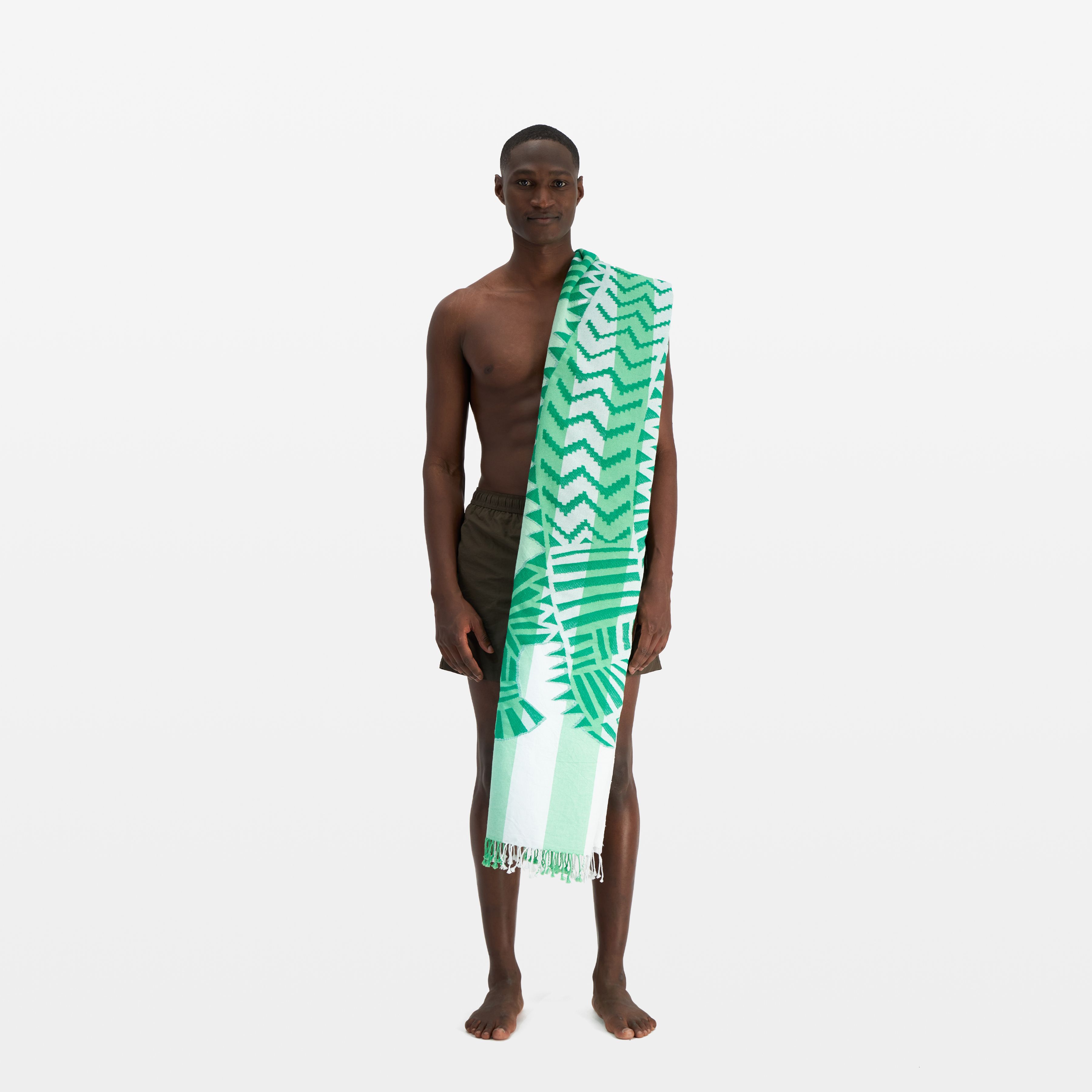 Fouta 100 - Attila 3D - Vert