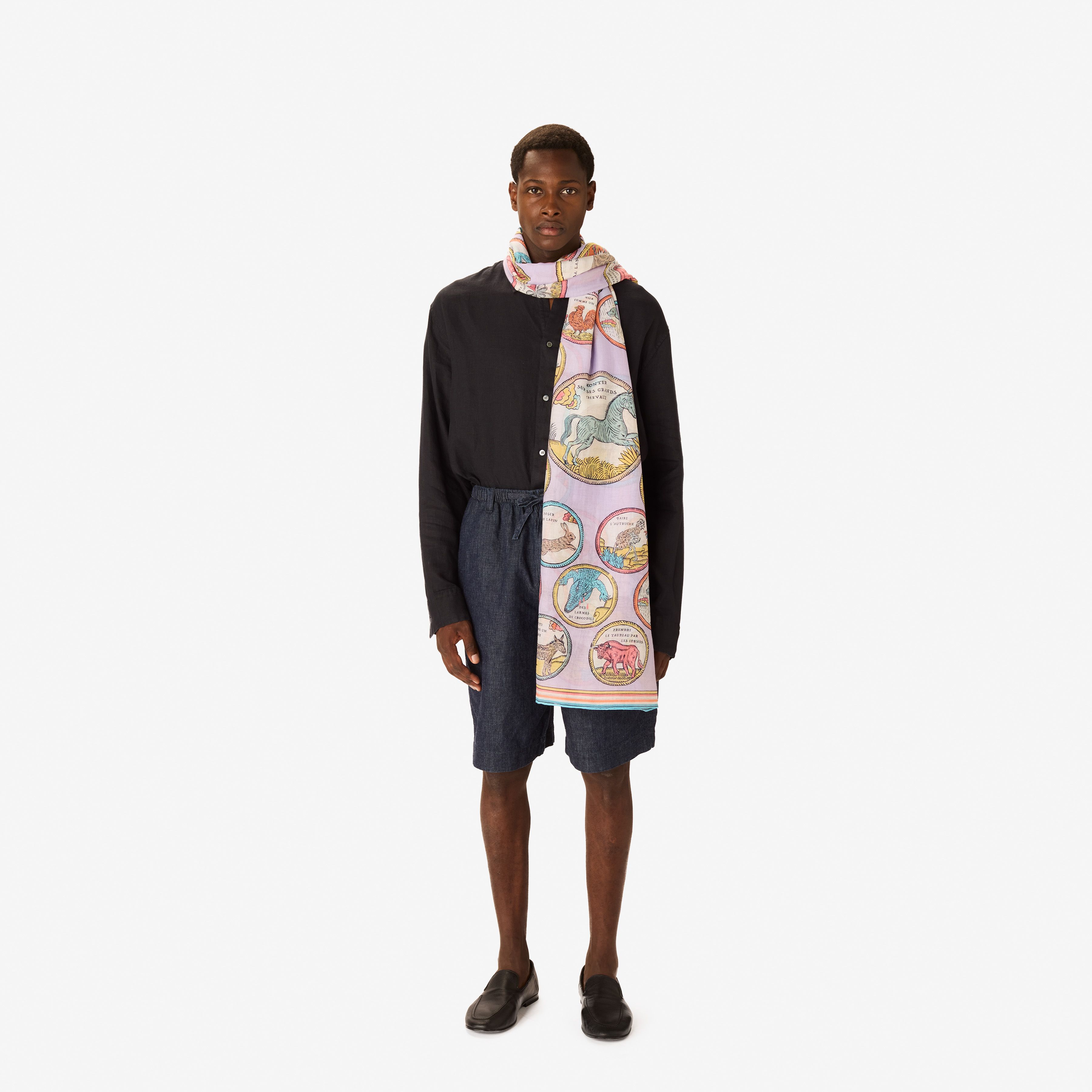 Scarf 100 - Chance Inoui - Lilac