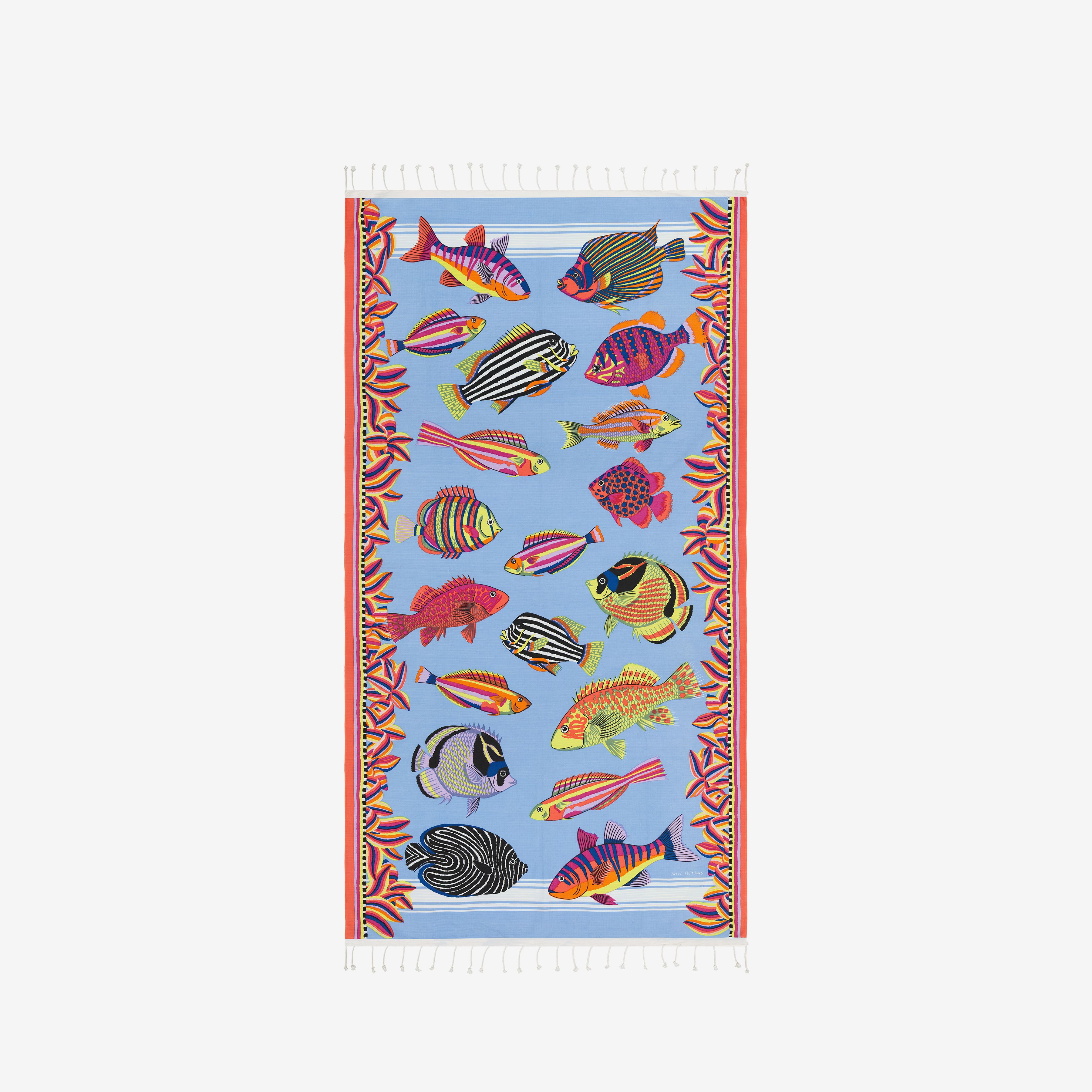 Fouta Towel 100 - Tuba - Light Blue