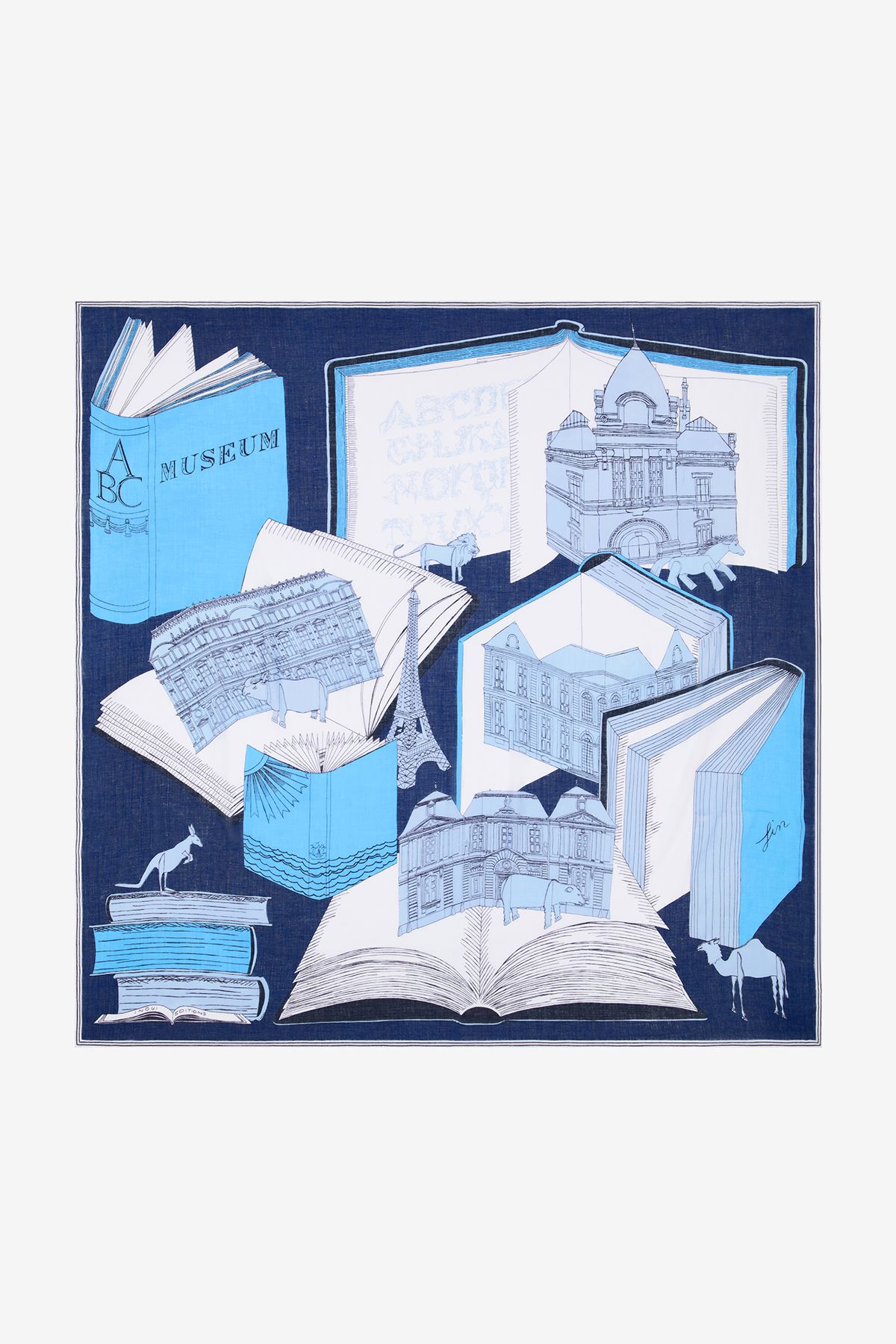 Square 130 - Museum - Blue