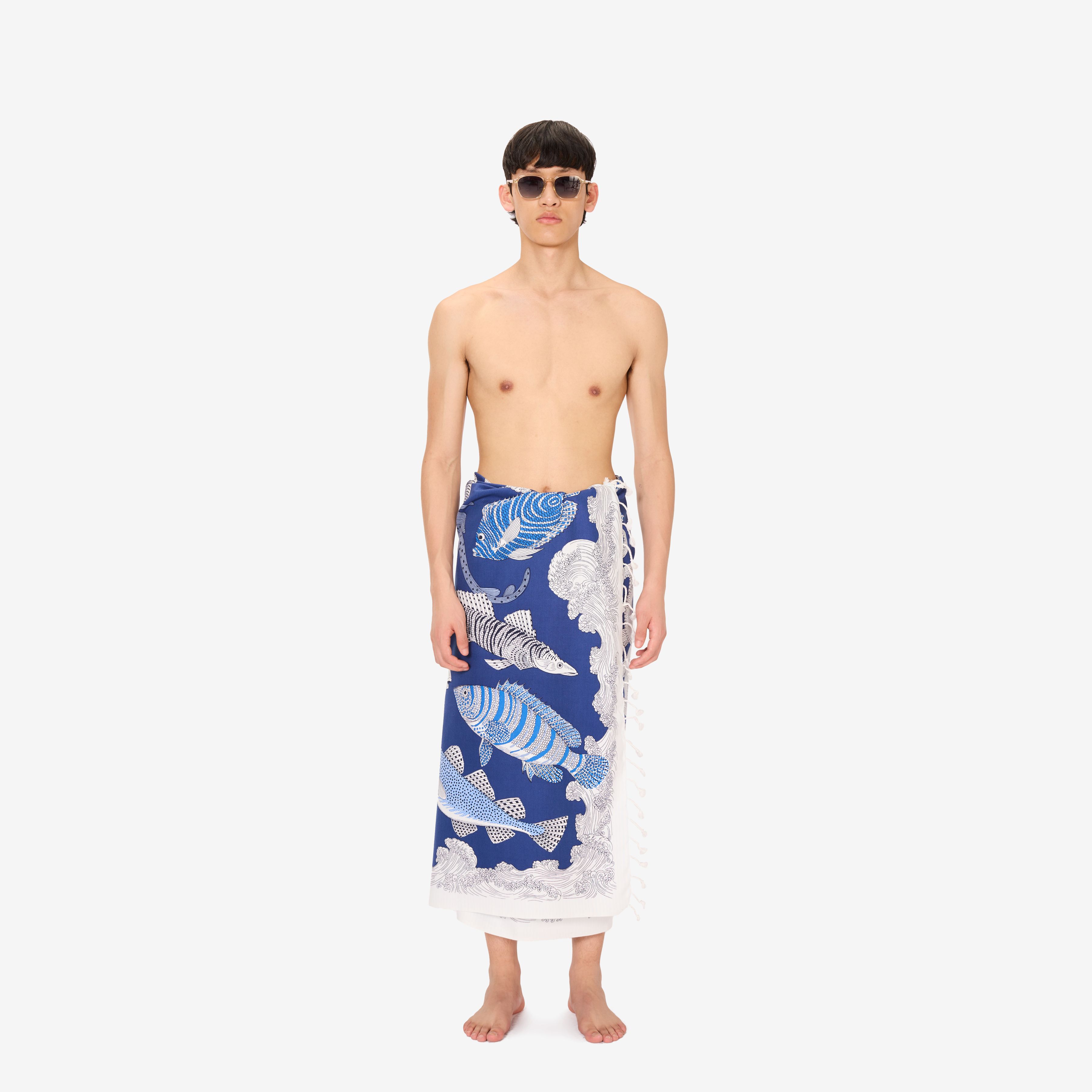 Fouta Towel 100 - Poseidon - Blue