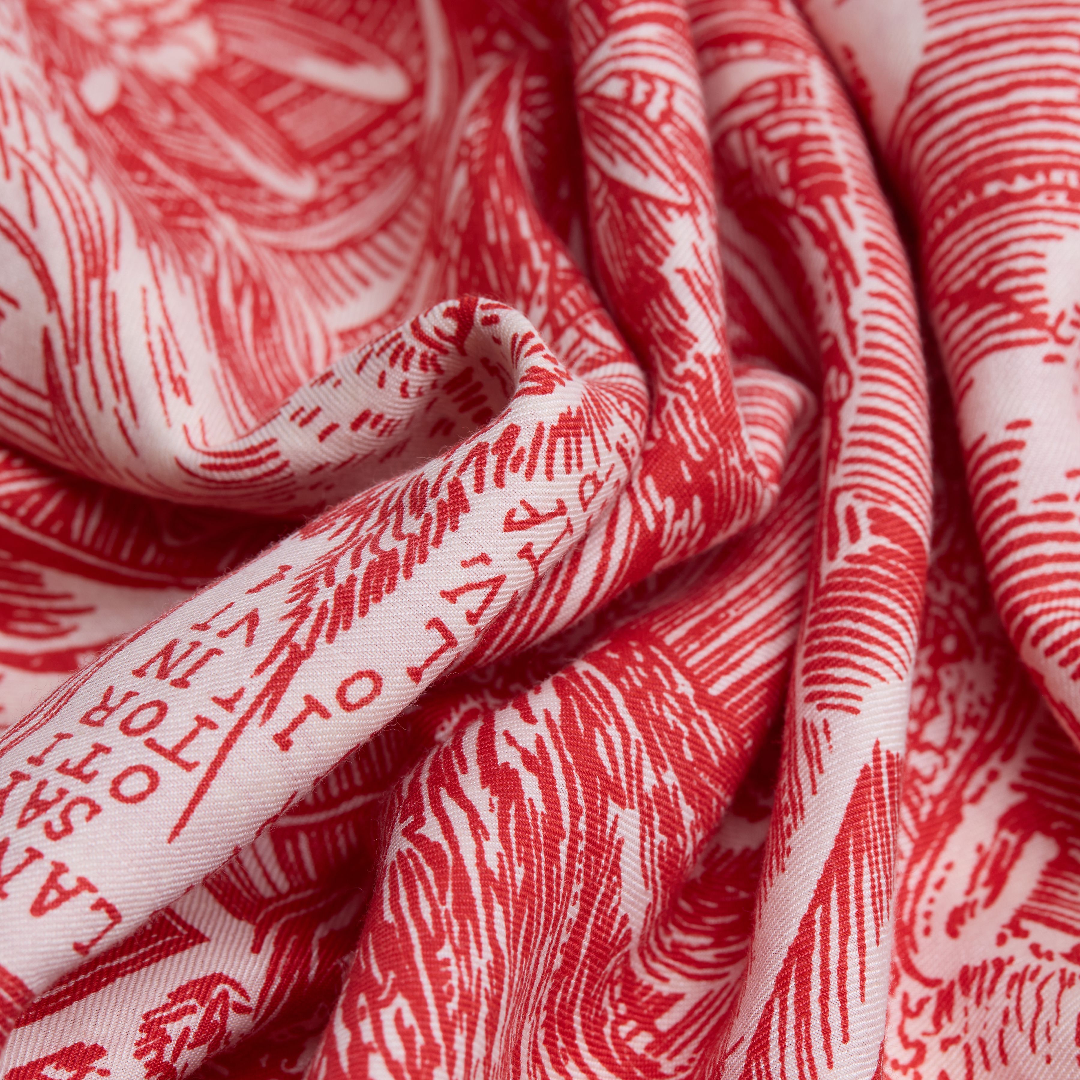 Pañuelo 65 - Piranesi - Rojo
