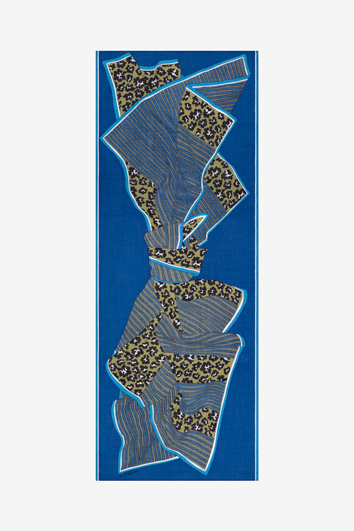 Schal 70 - Lov - Blau