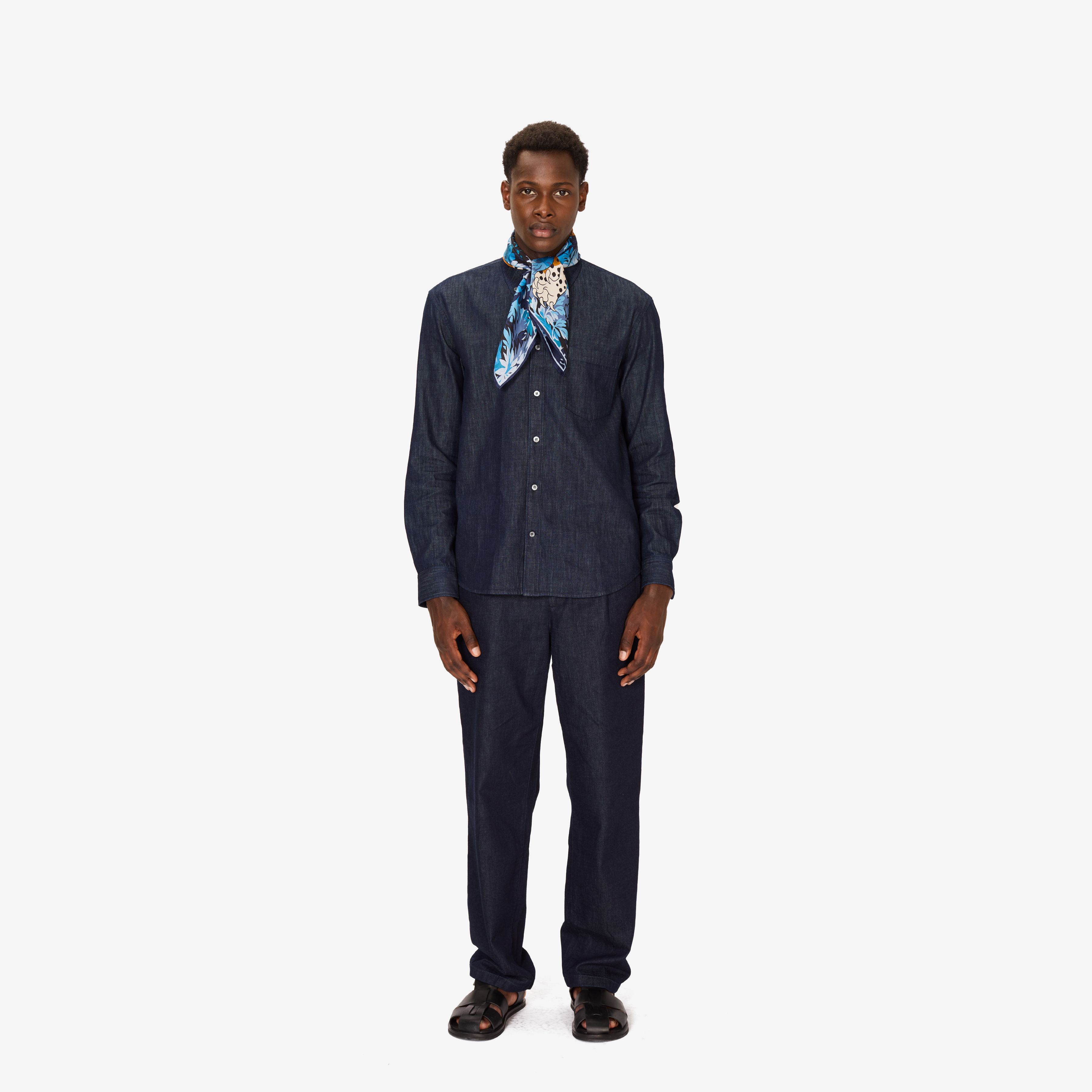 Carré 65 - Mike - Bleu
