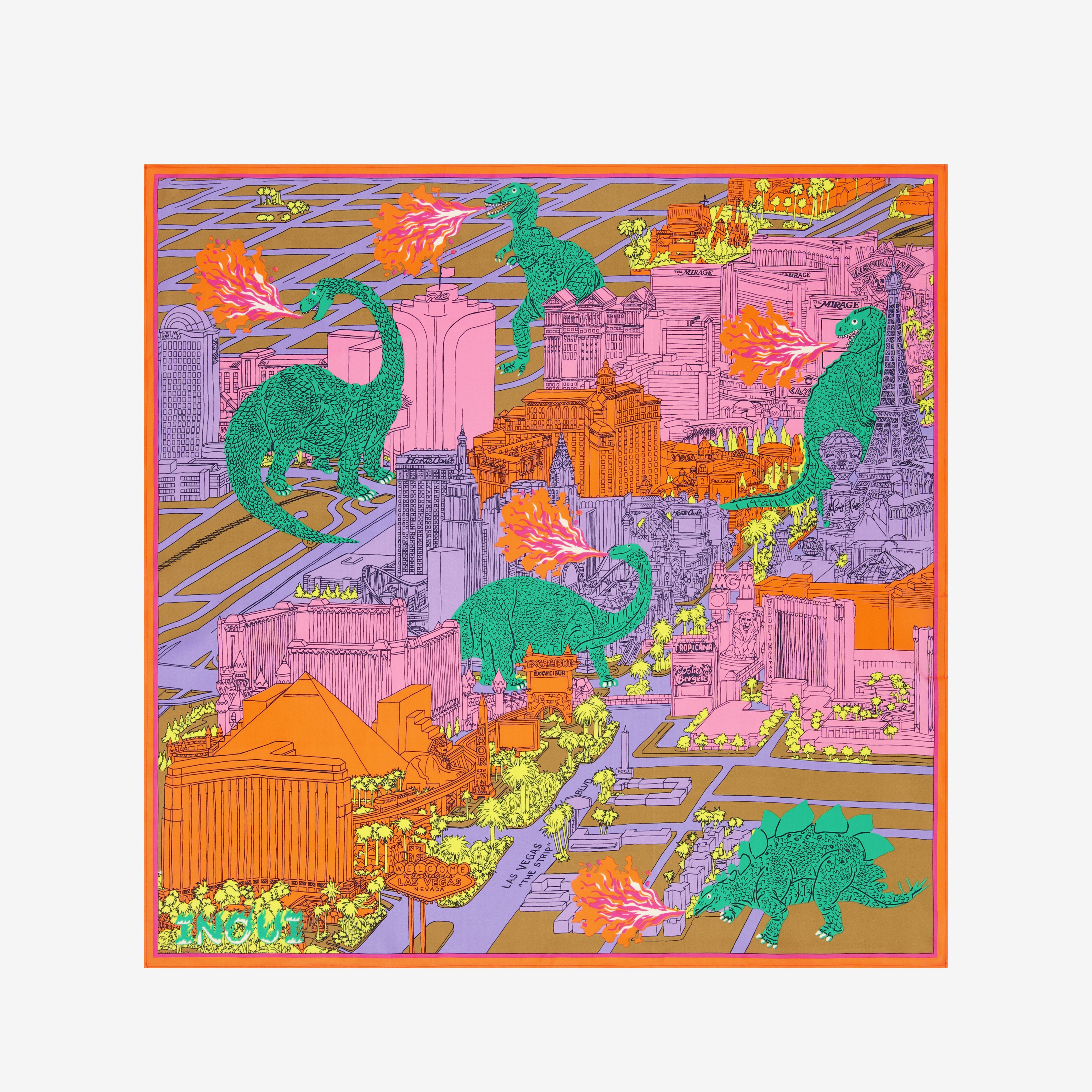 Carré 65 - Vegas - Multicolore