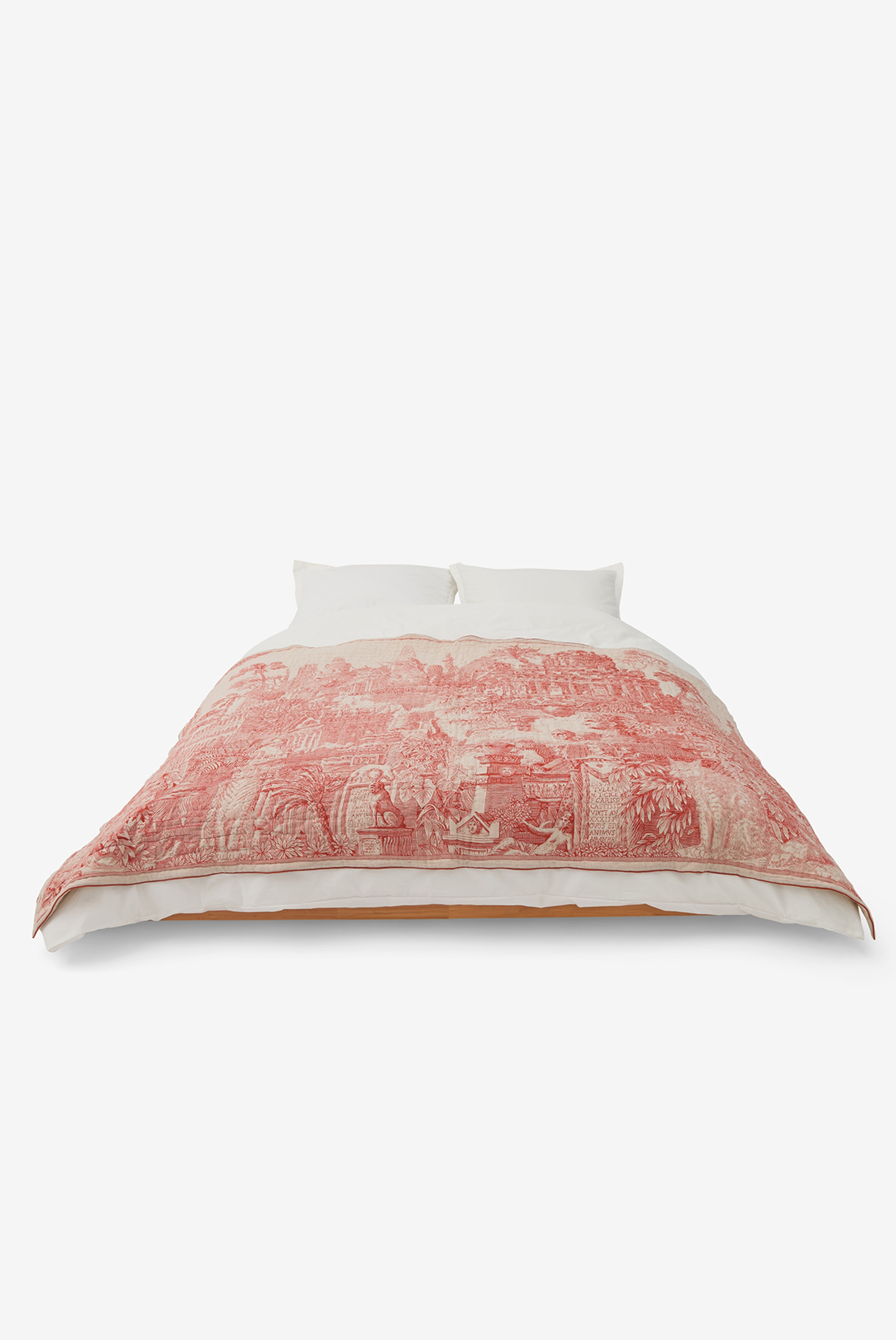 Bettdecke 140 - Piranesi - Rot