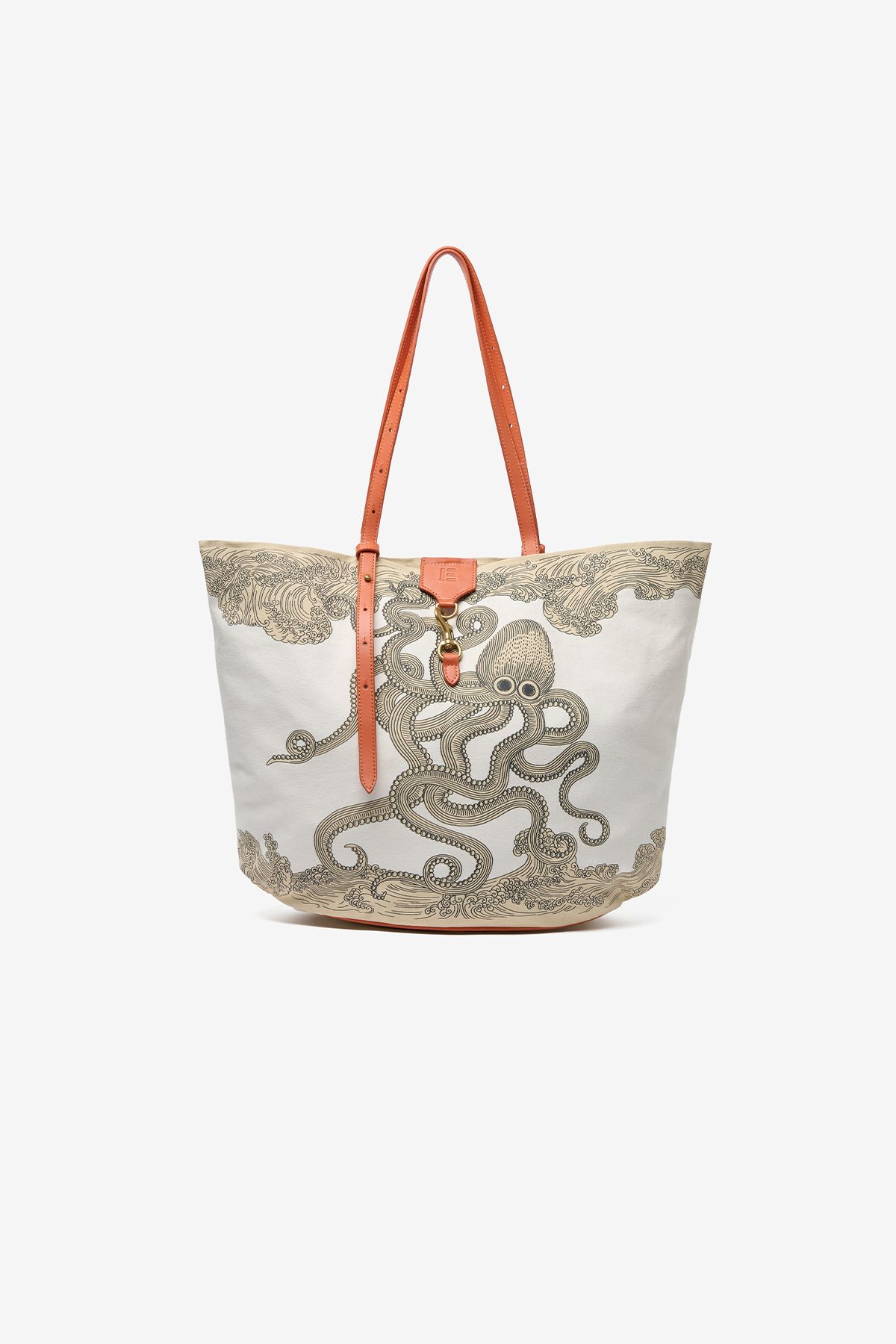 Soft Shopping Bag - Poseidon - Natural
