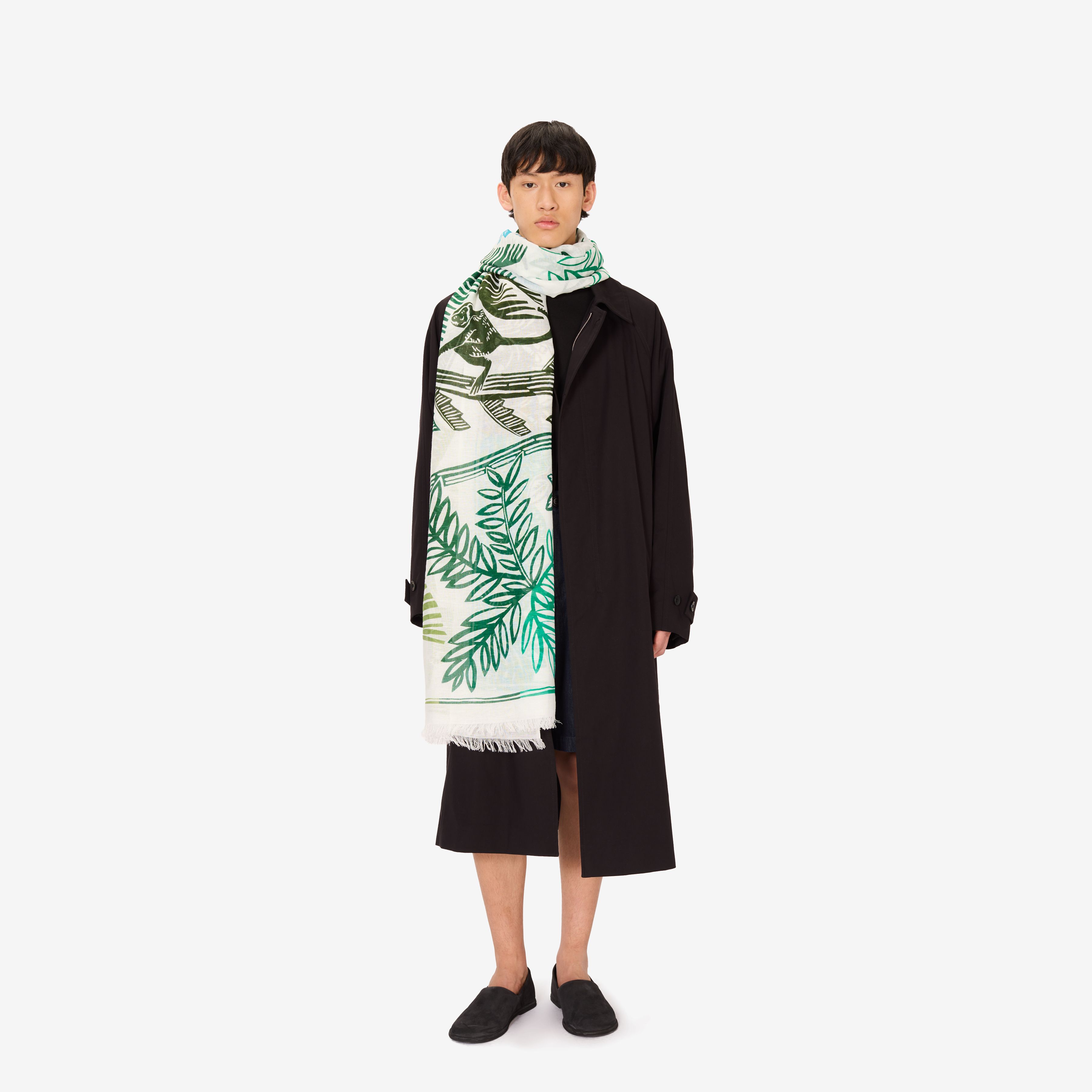 Scarf 100 - Jungle - Green