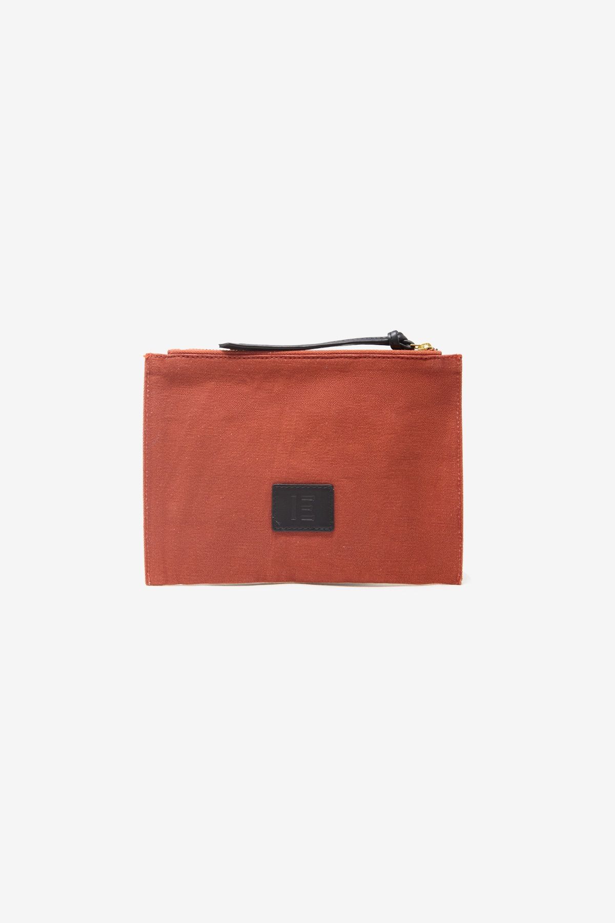 Bolso de Mano Bordado - Feline - Naranja
