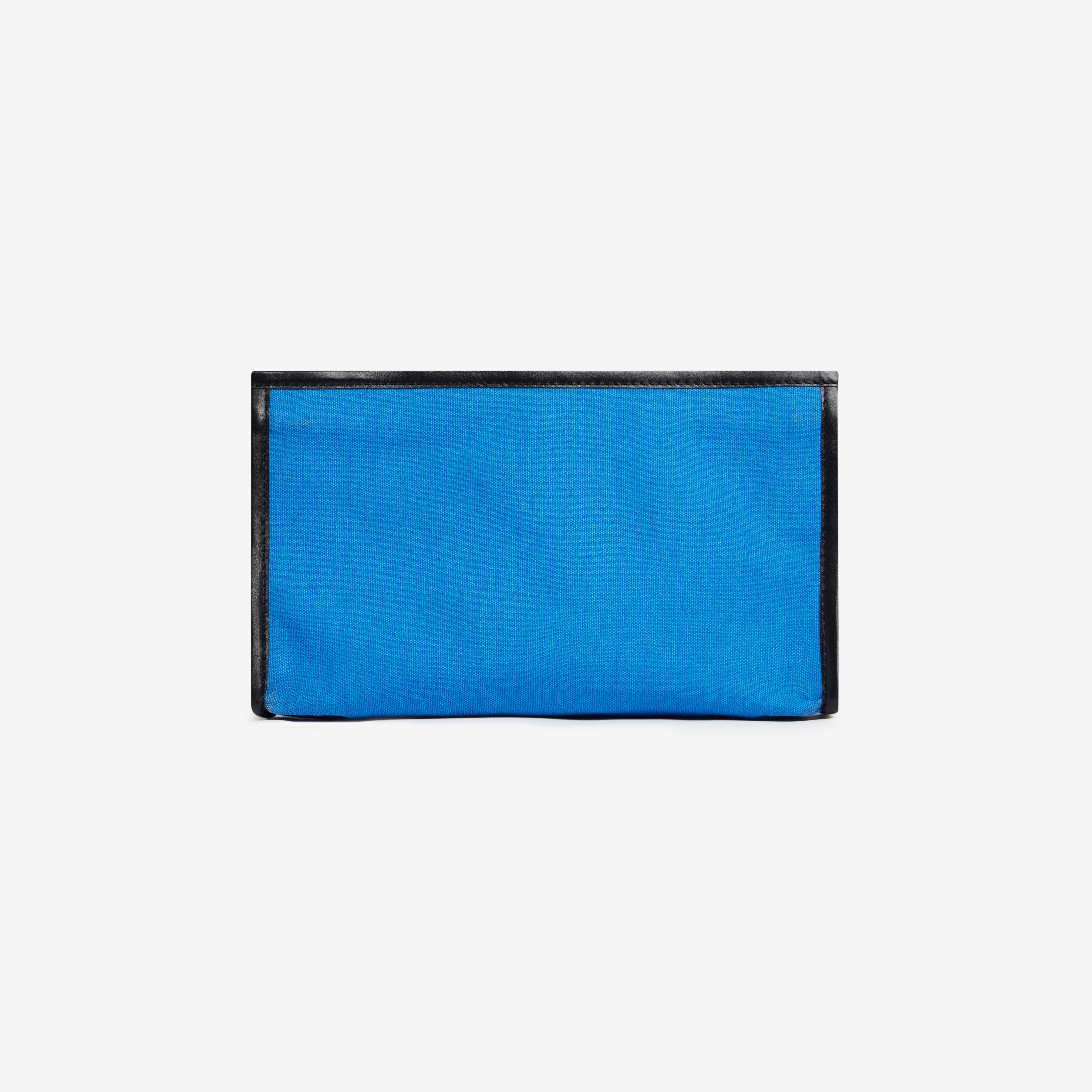 Double Pouch - Requins - Blue