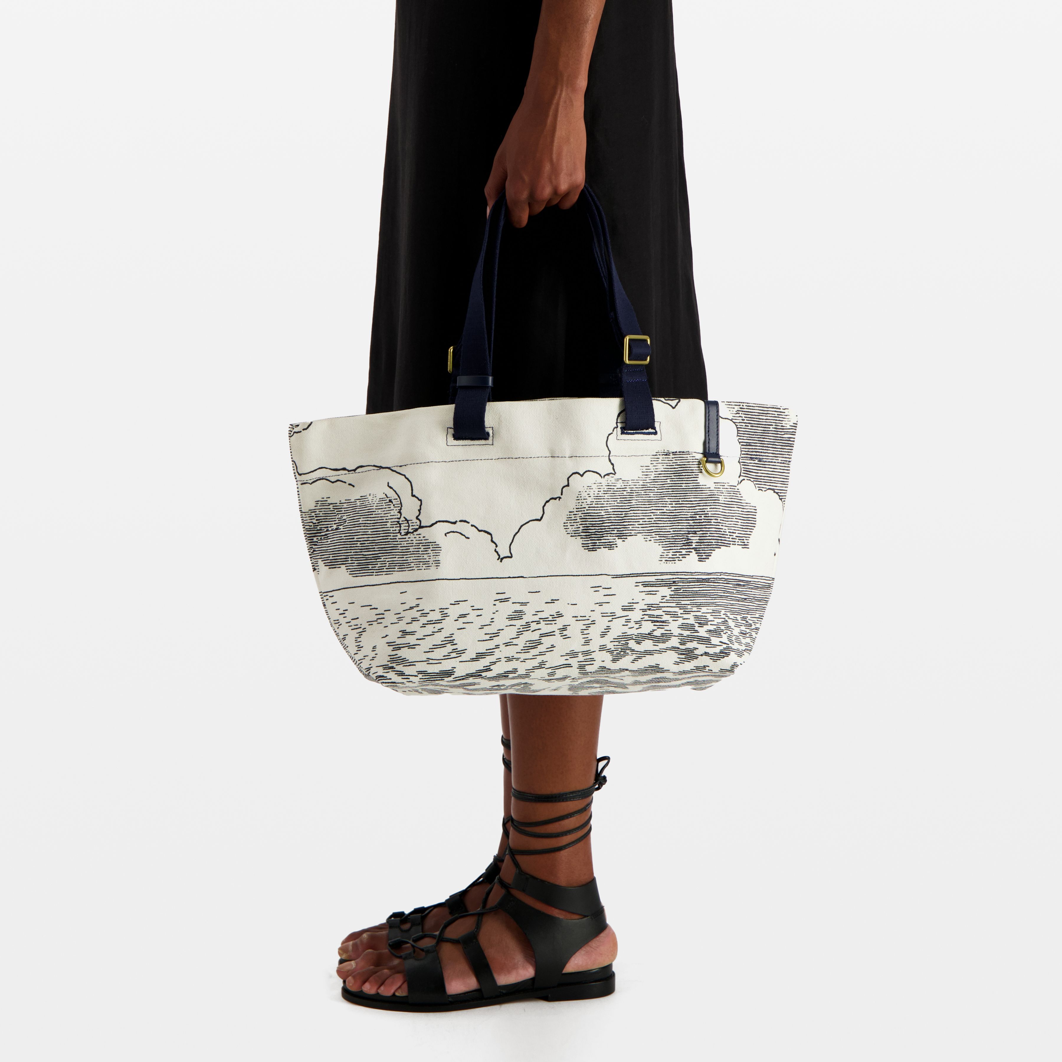 Sac Cabas Strap S - Oceanique - Bleu Marine
