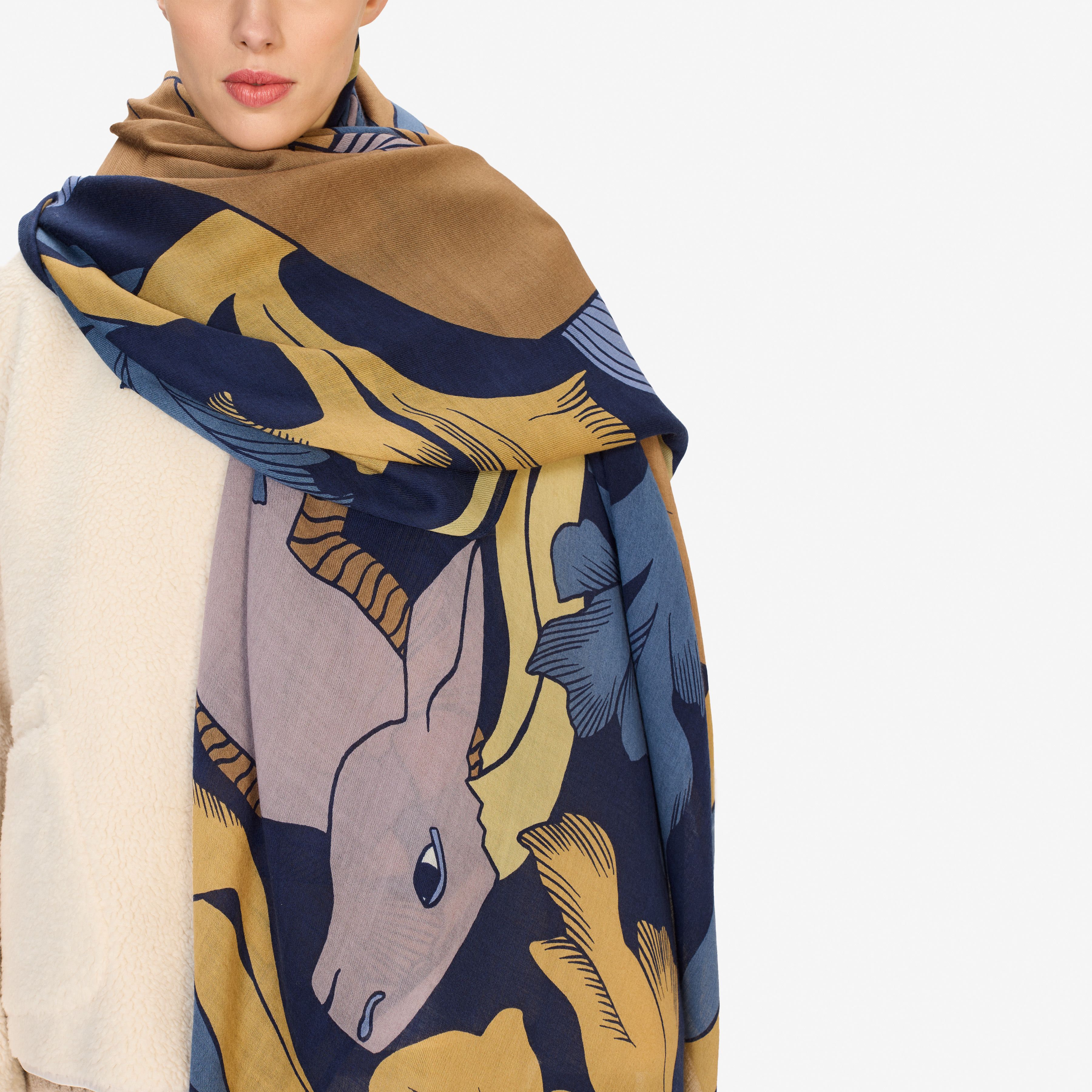 Scarf 100 - Cavale - Navy