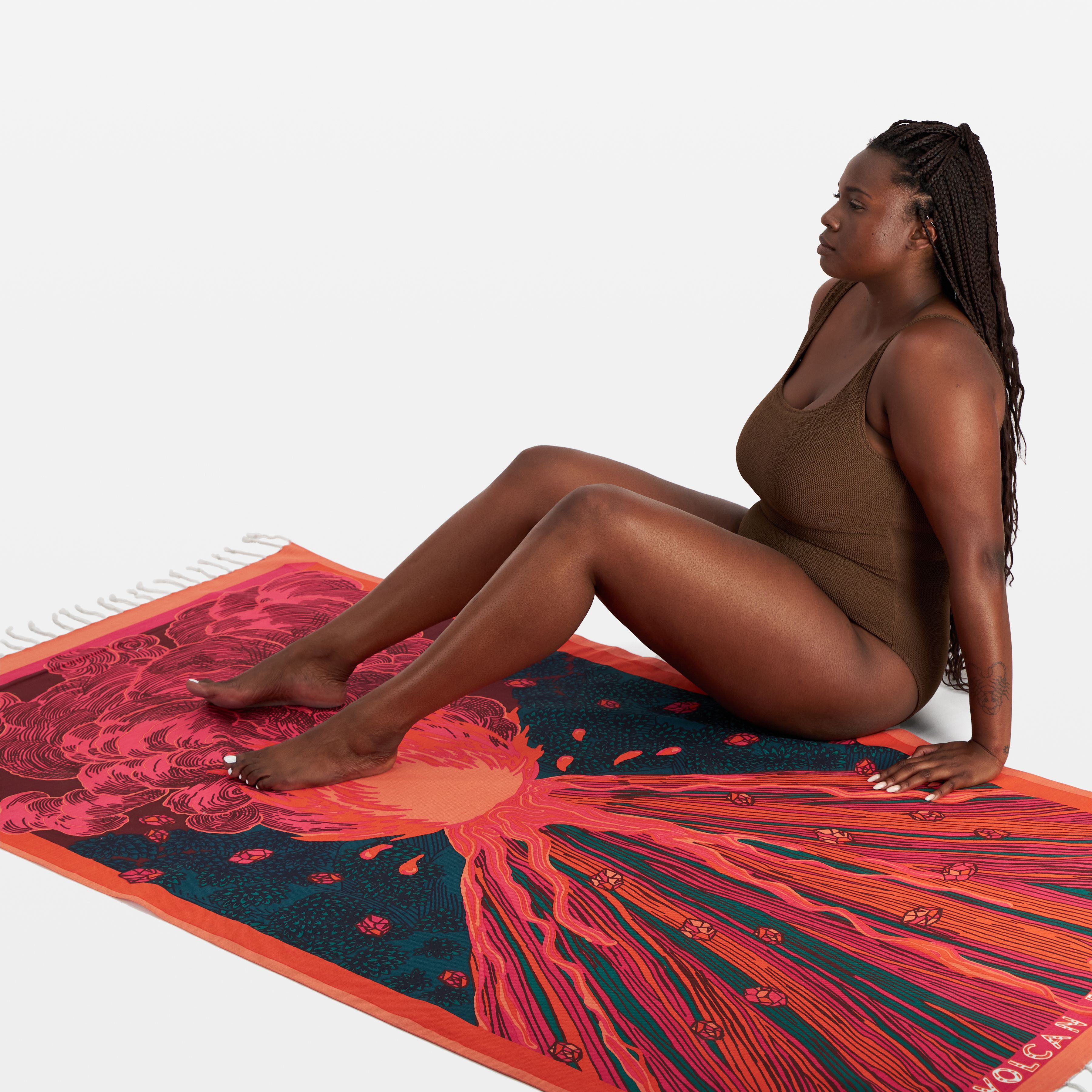 Toalla Fouta 100 - Stromboli - Rosa