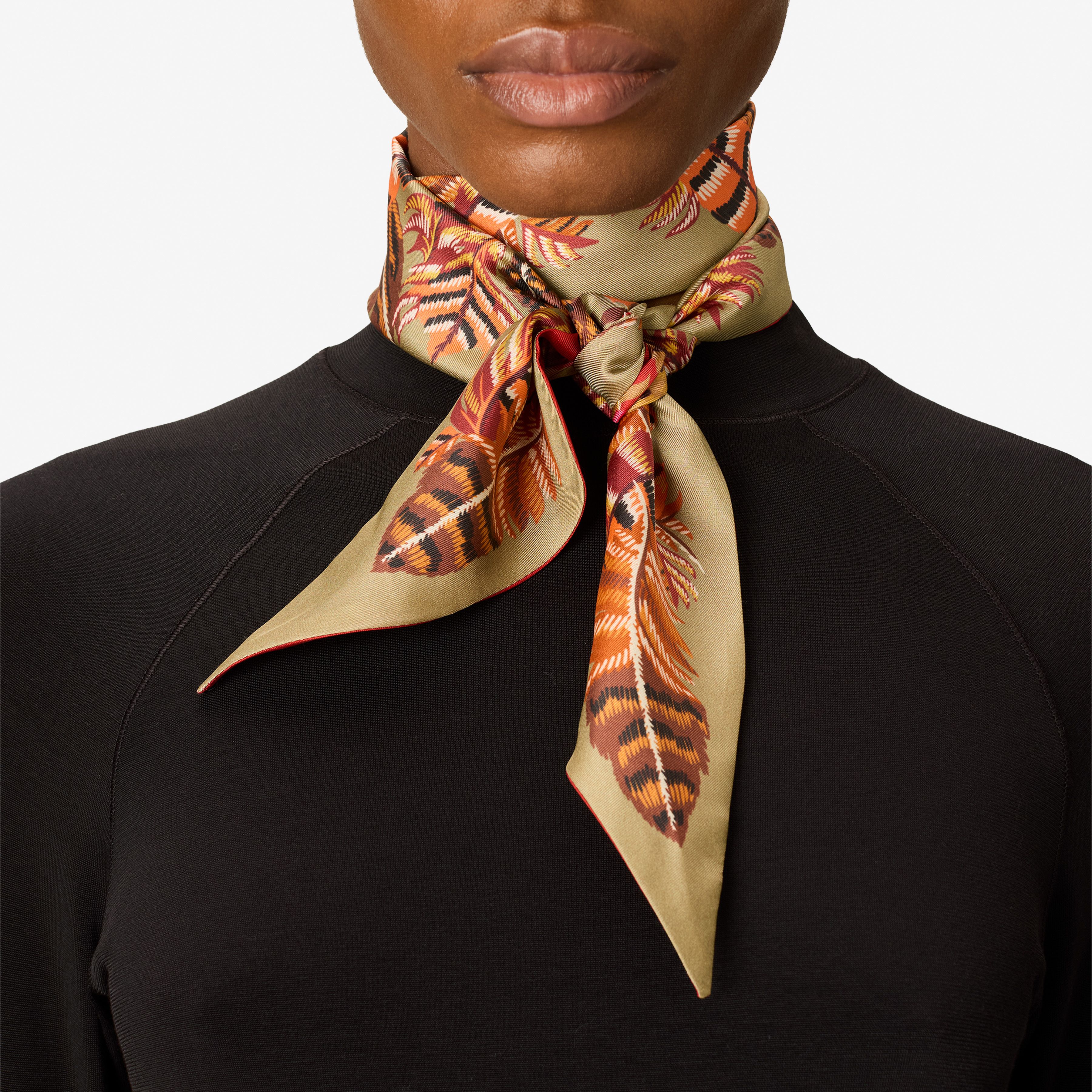 Lavalliere 120 - Plumes - Red