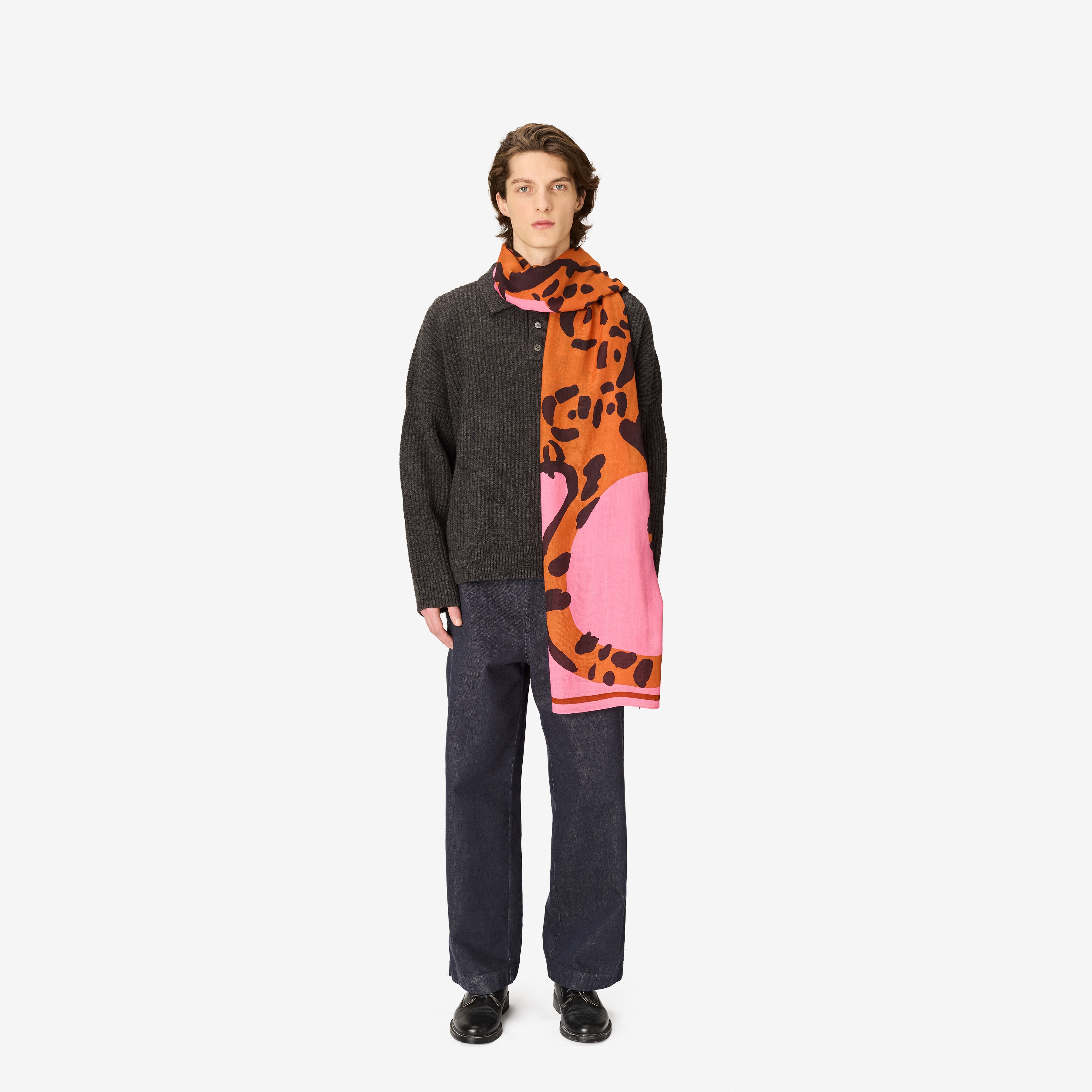 Scarf 70 - Felino - Pink