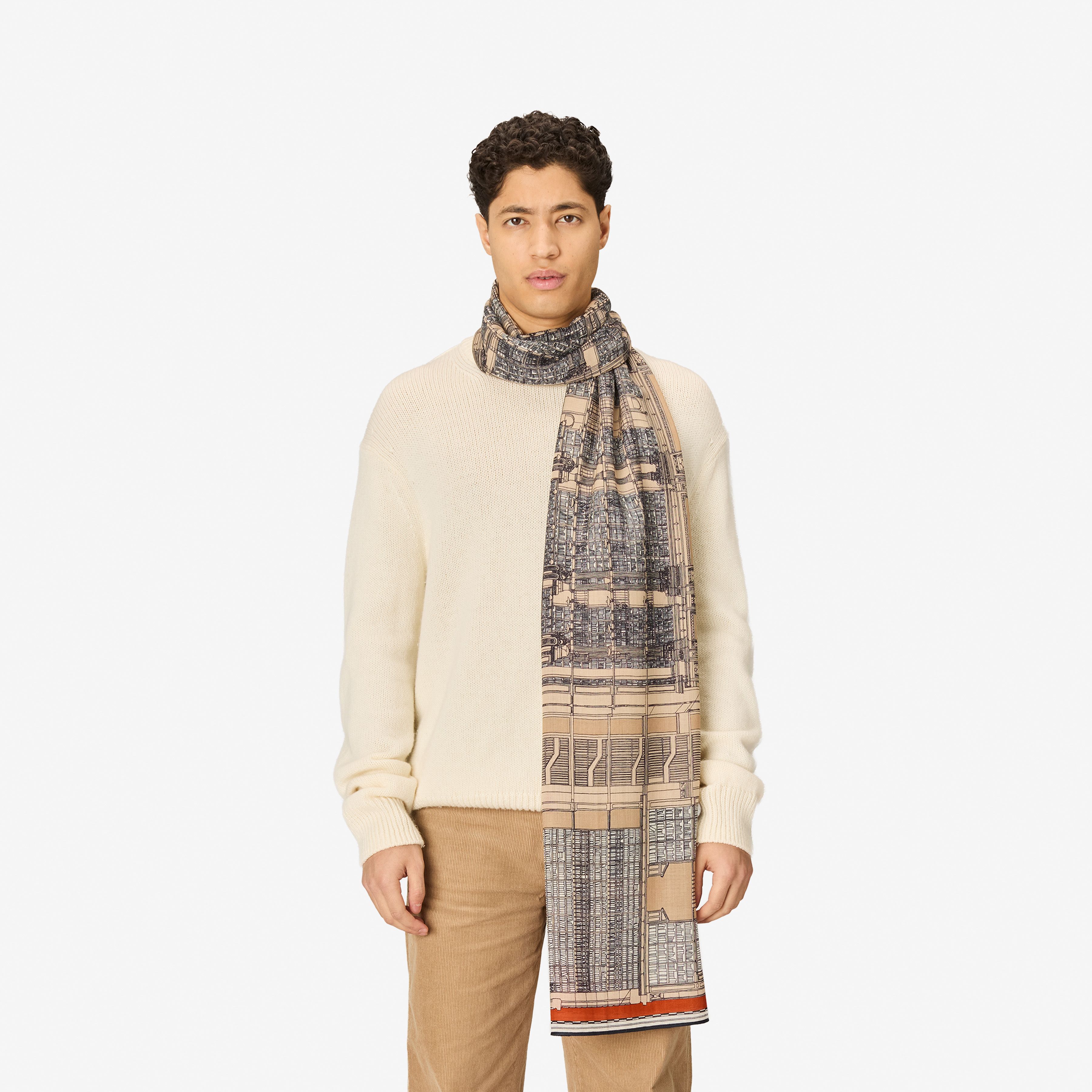 Scarf 100 - Vivienne - Orange