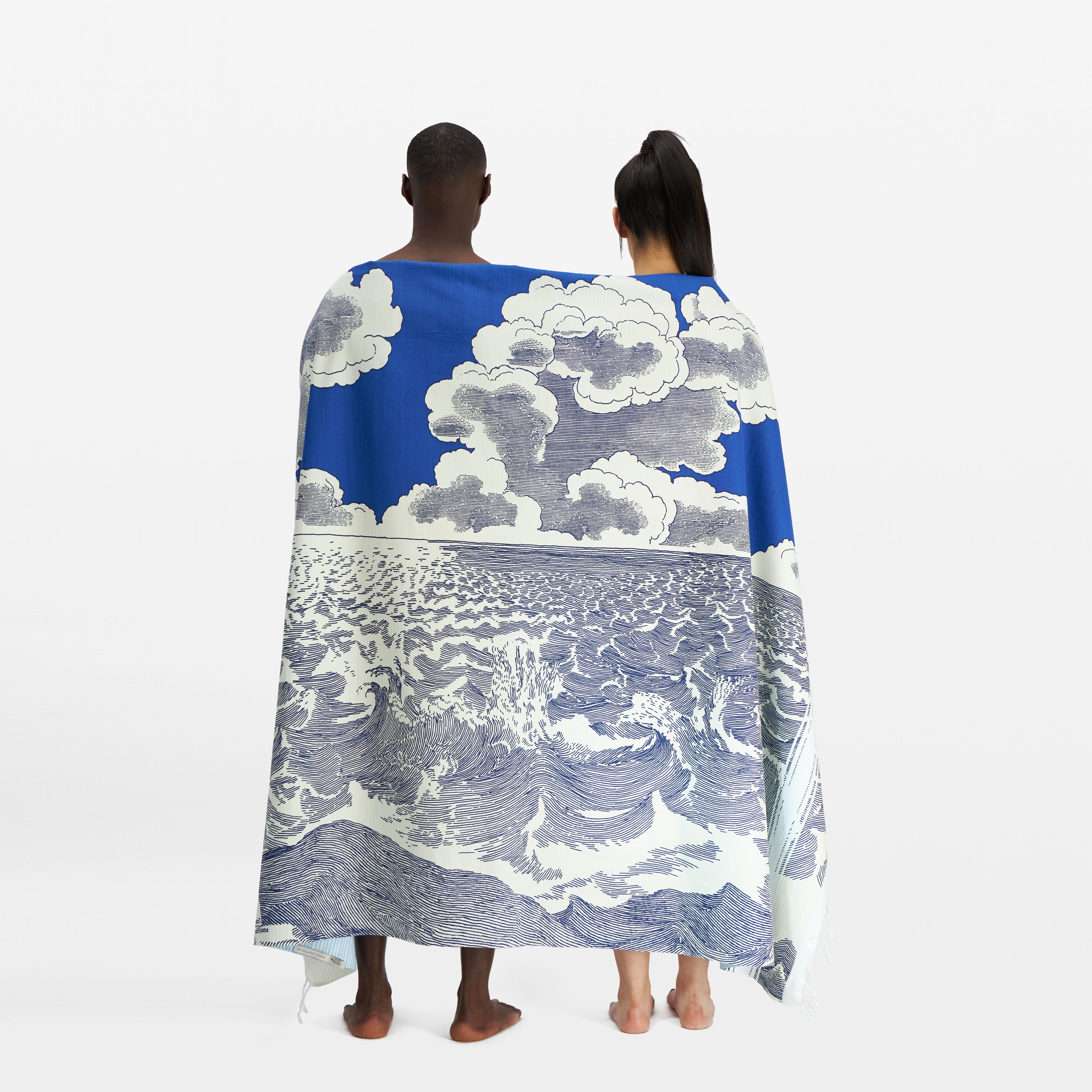 Fouta 140 - Oceanique - Bleu Marine