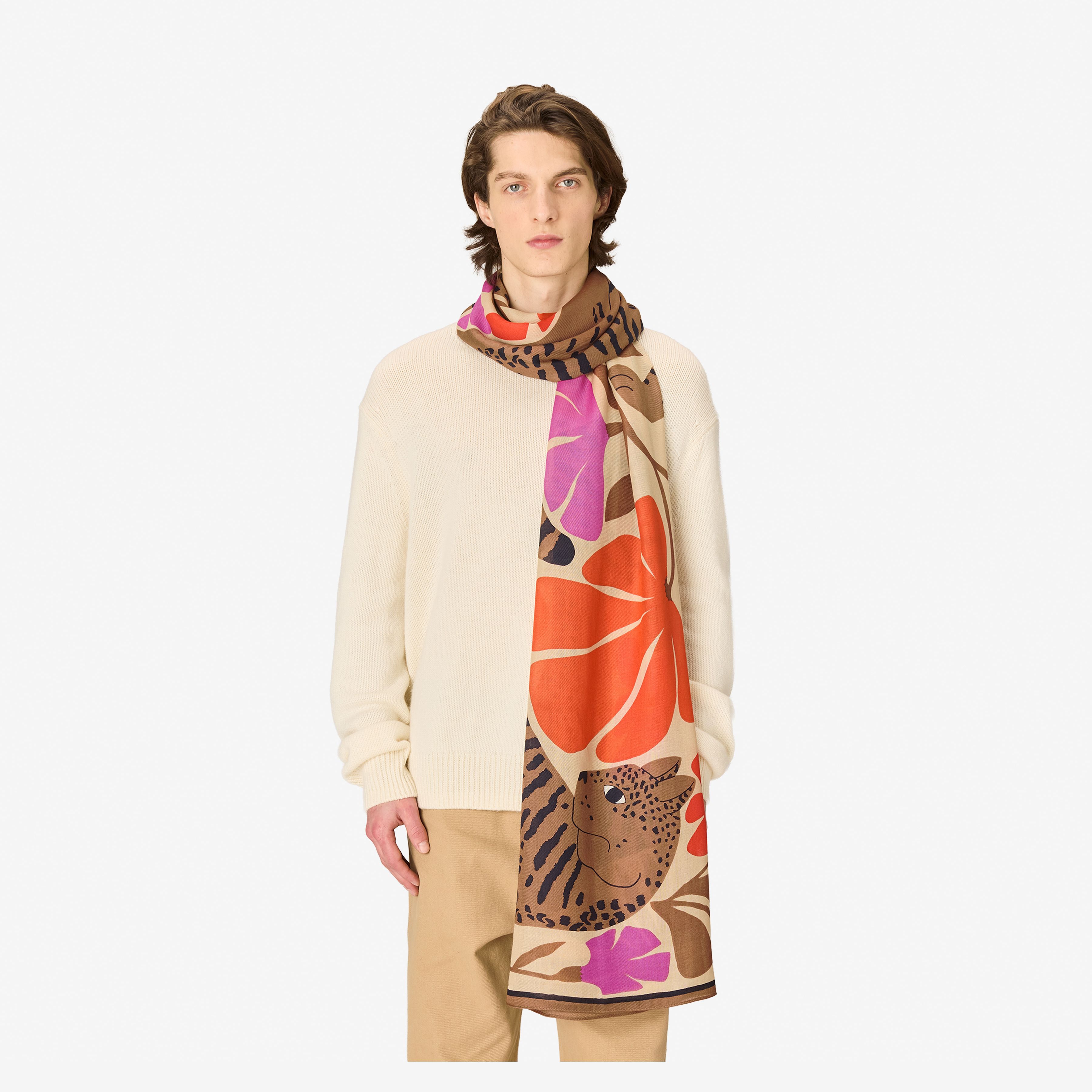 Scarf 100 - Panteo - Pink
