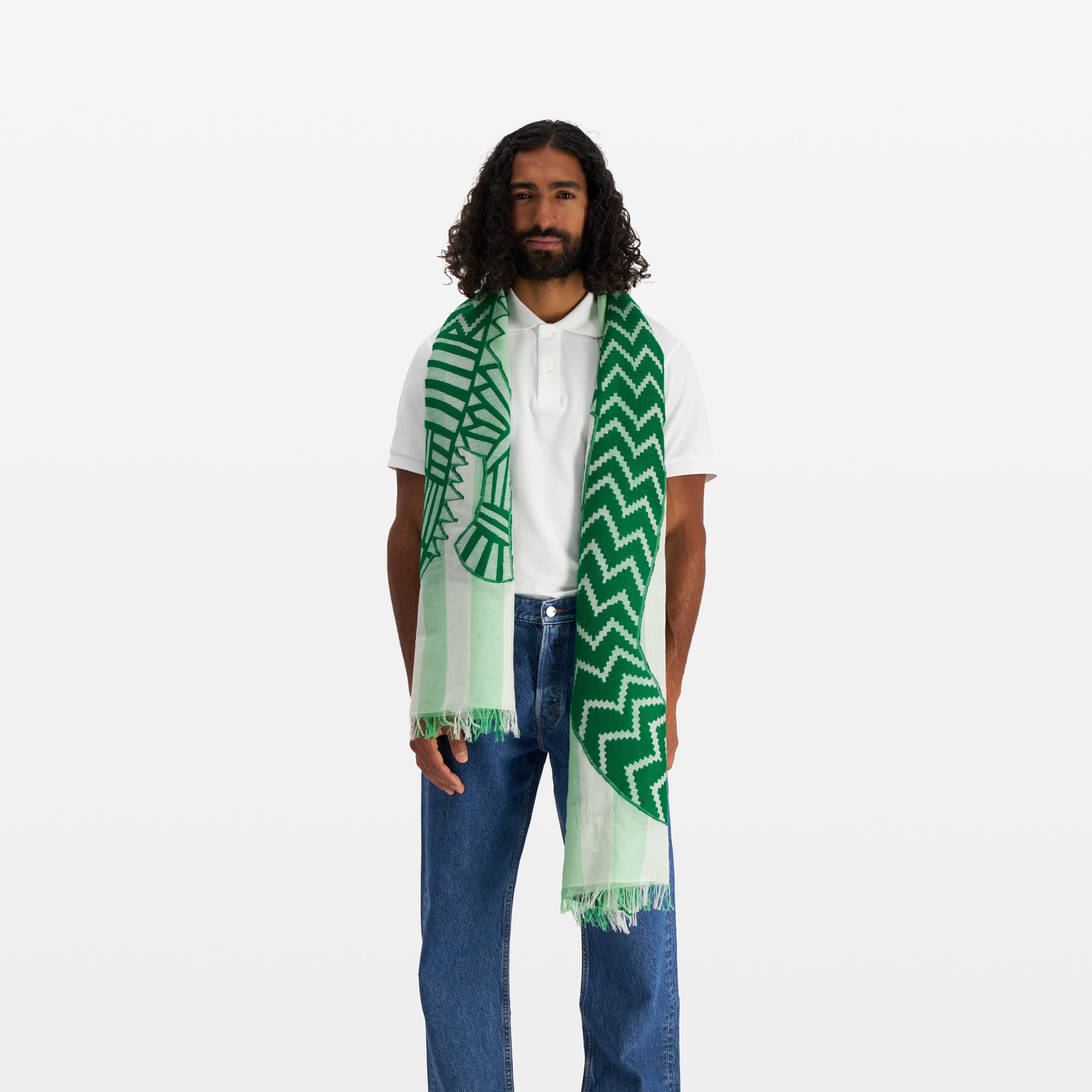 Scarf 70 - Attila 3D - Mint