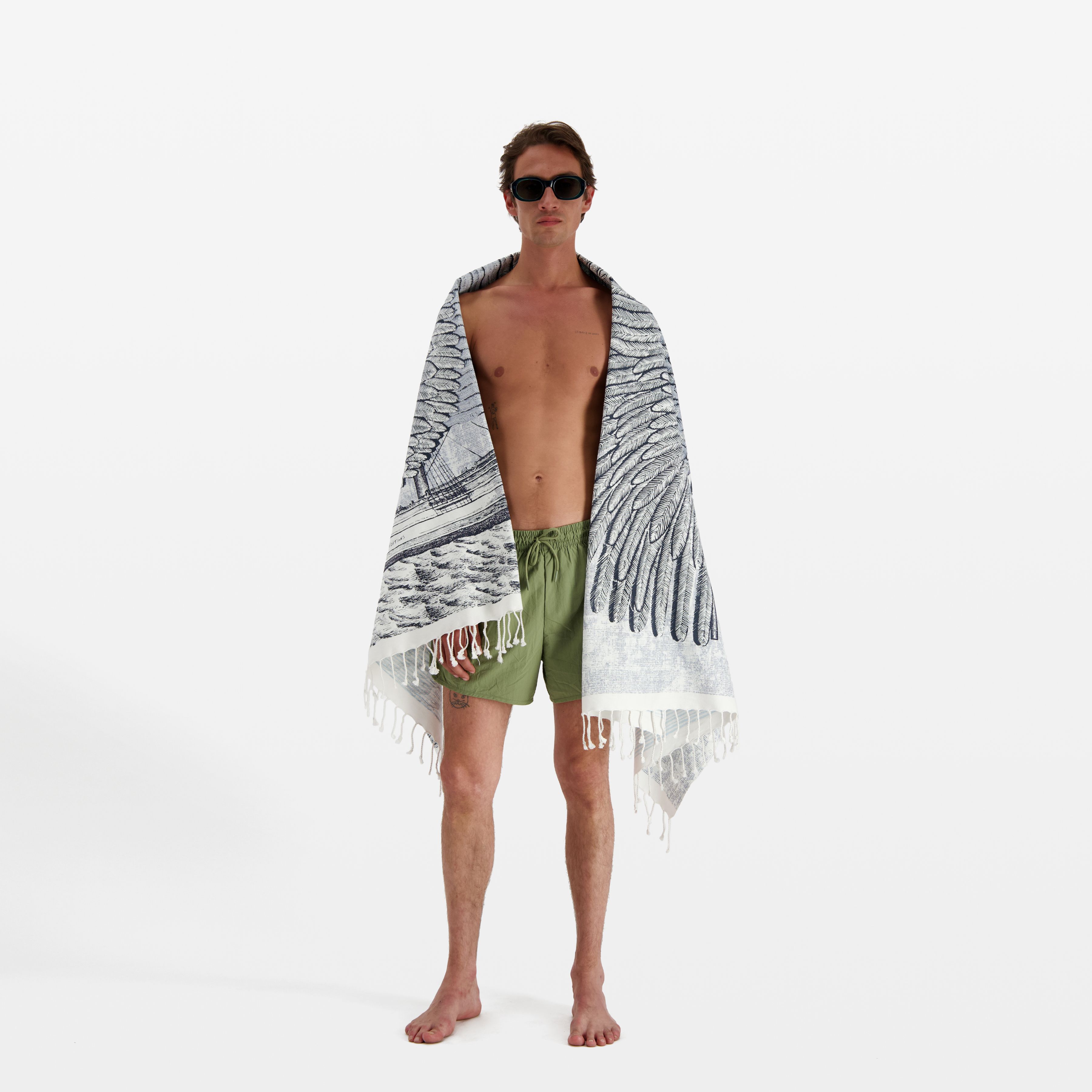 Telo Fouta 100 - Philomene - Bianco