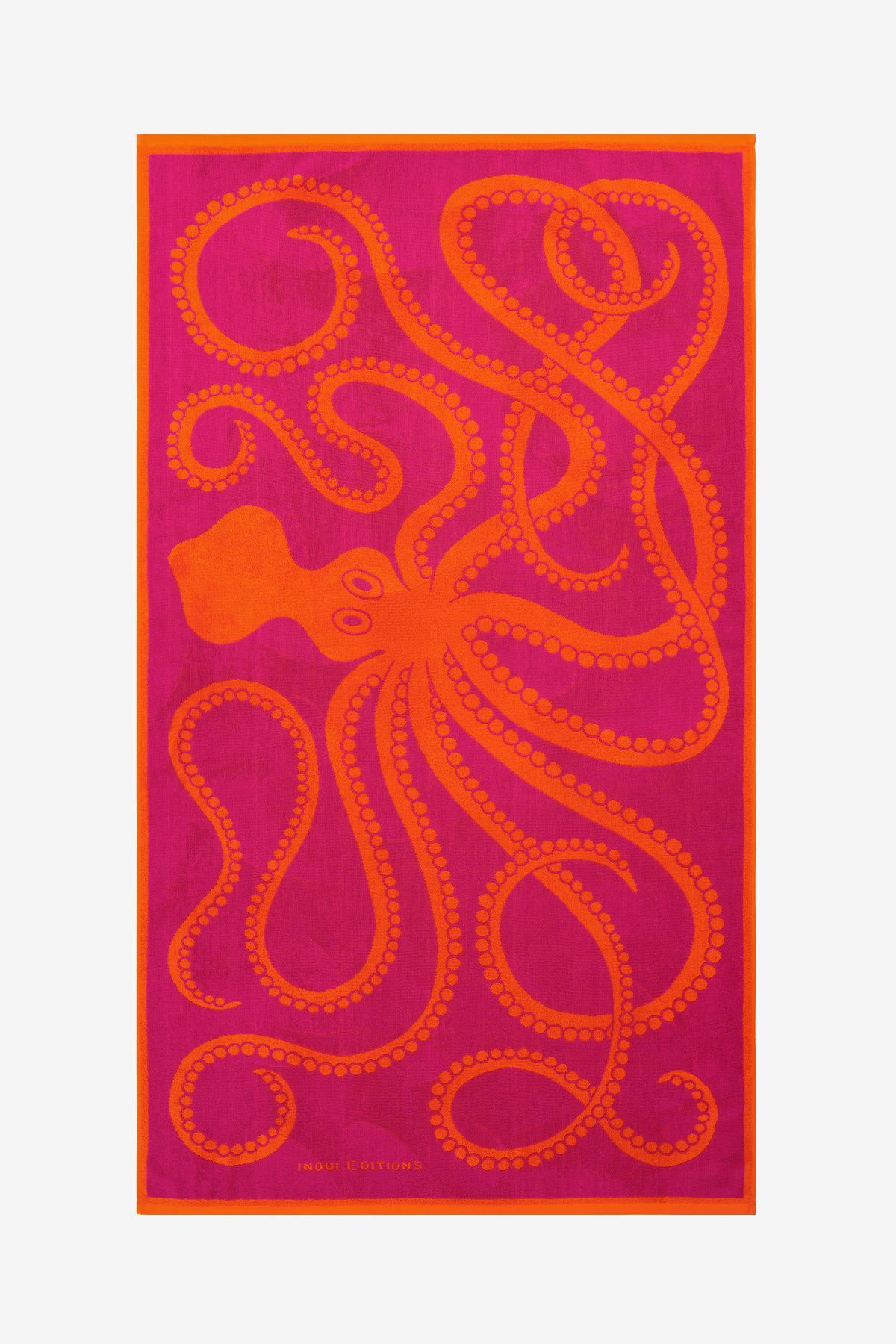 Telo Mare 100 - Octopus - Fucsia