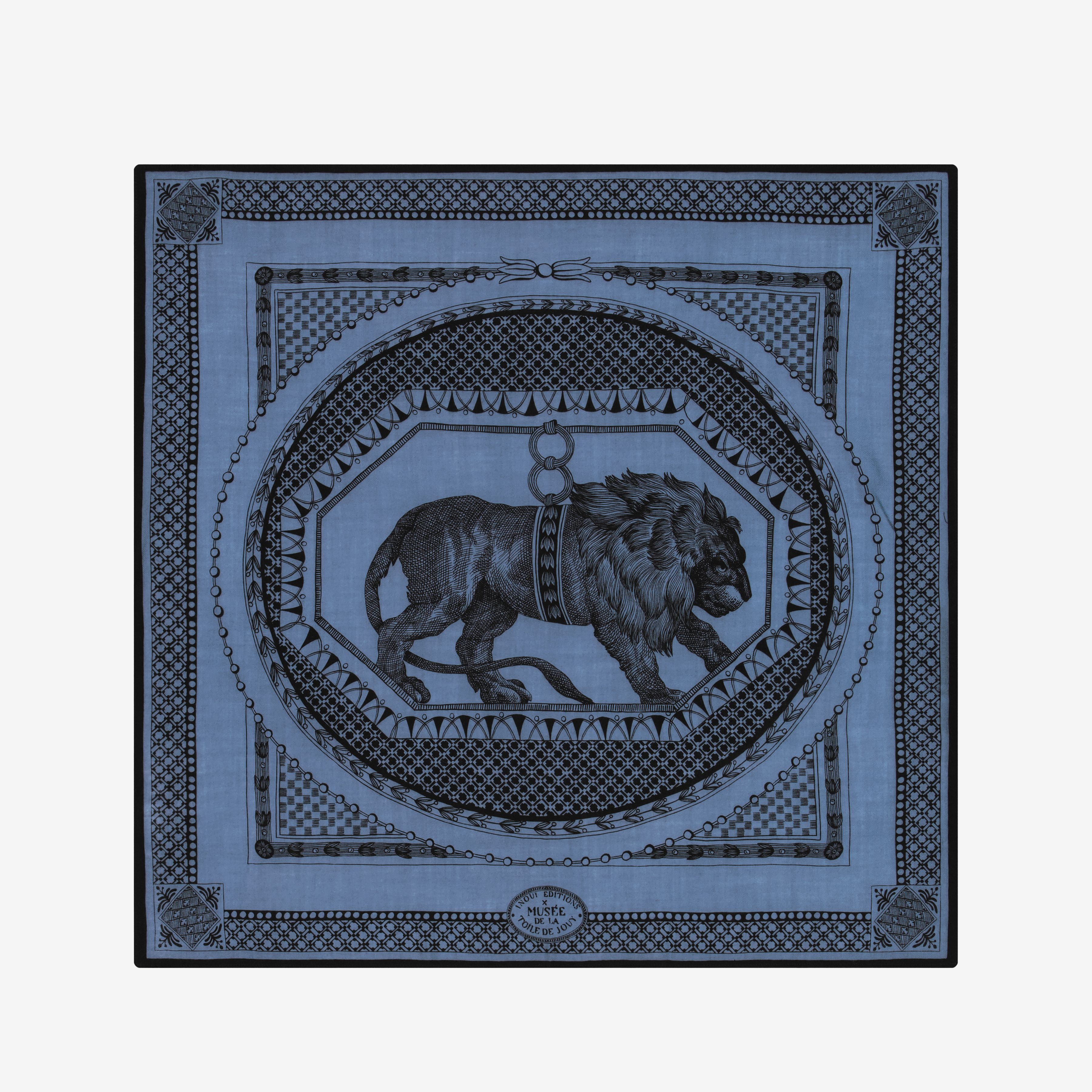 Square 70- Barocco - Blue