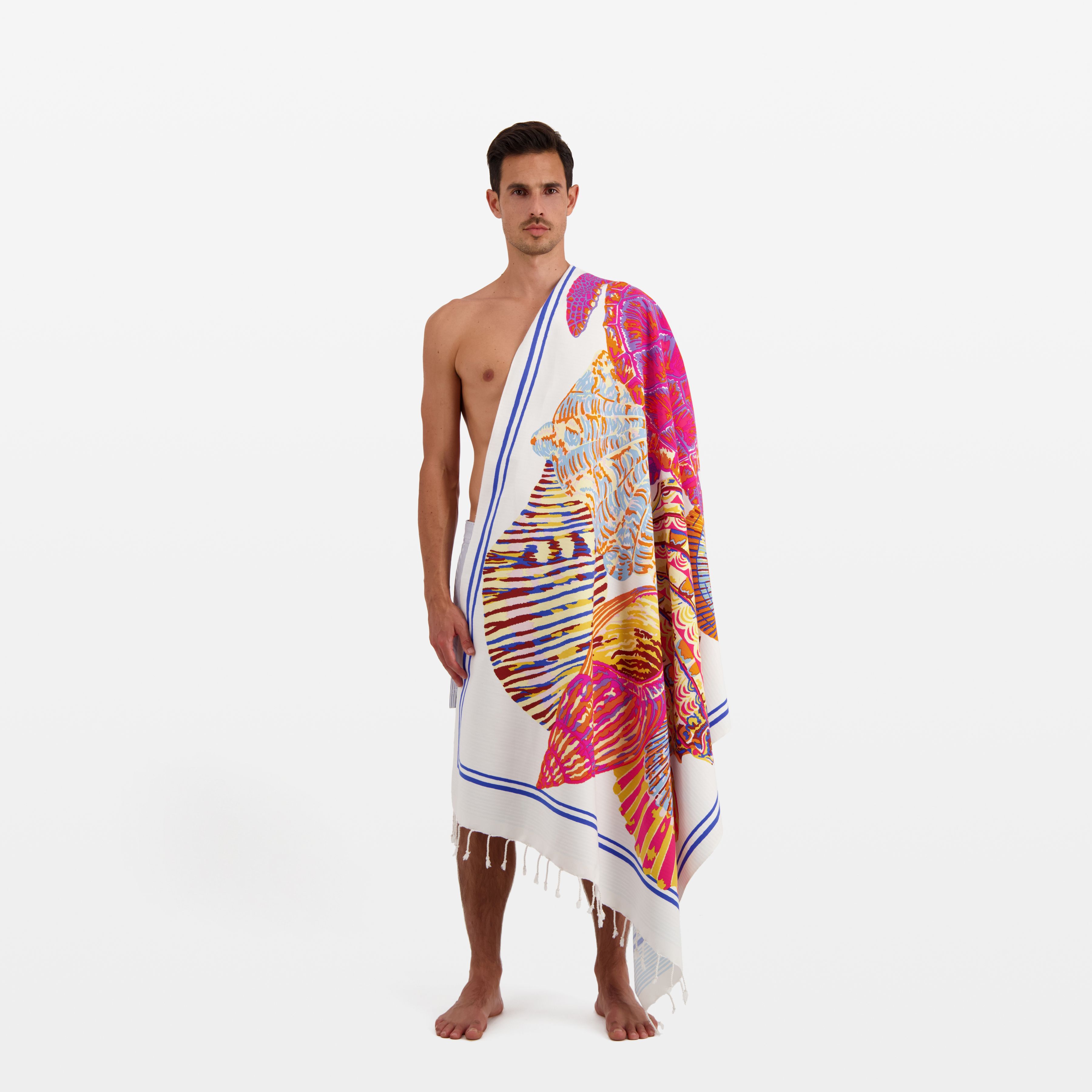 Fouta Towel 100 - Galapagos - White