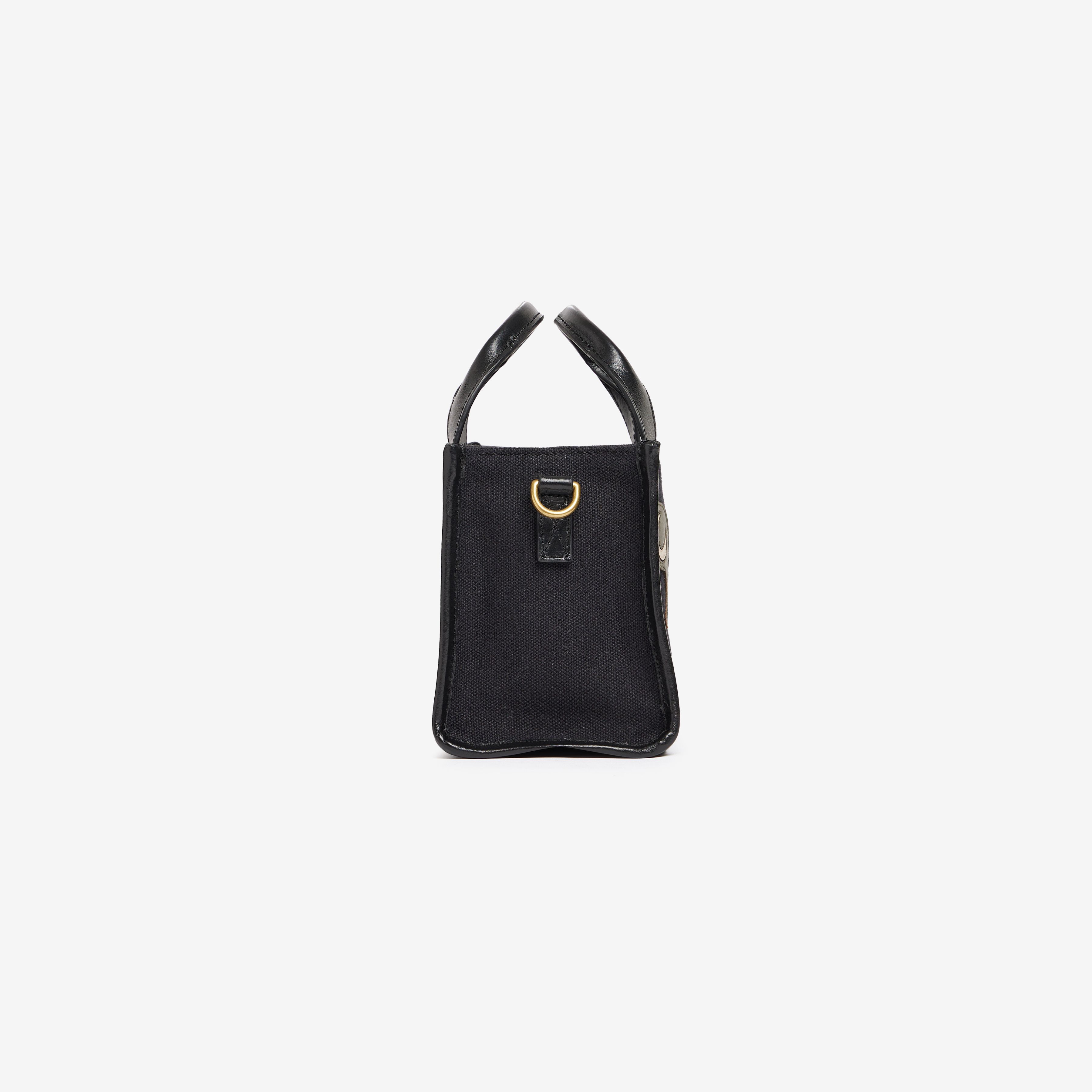 Mini Caprice Bag - Eyes - Black