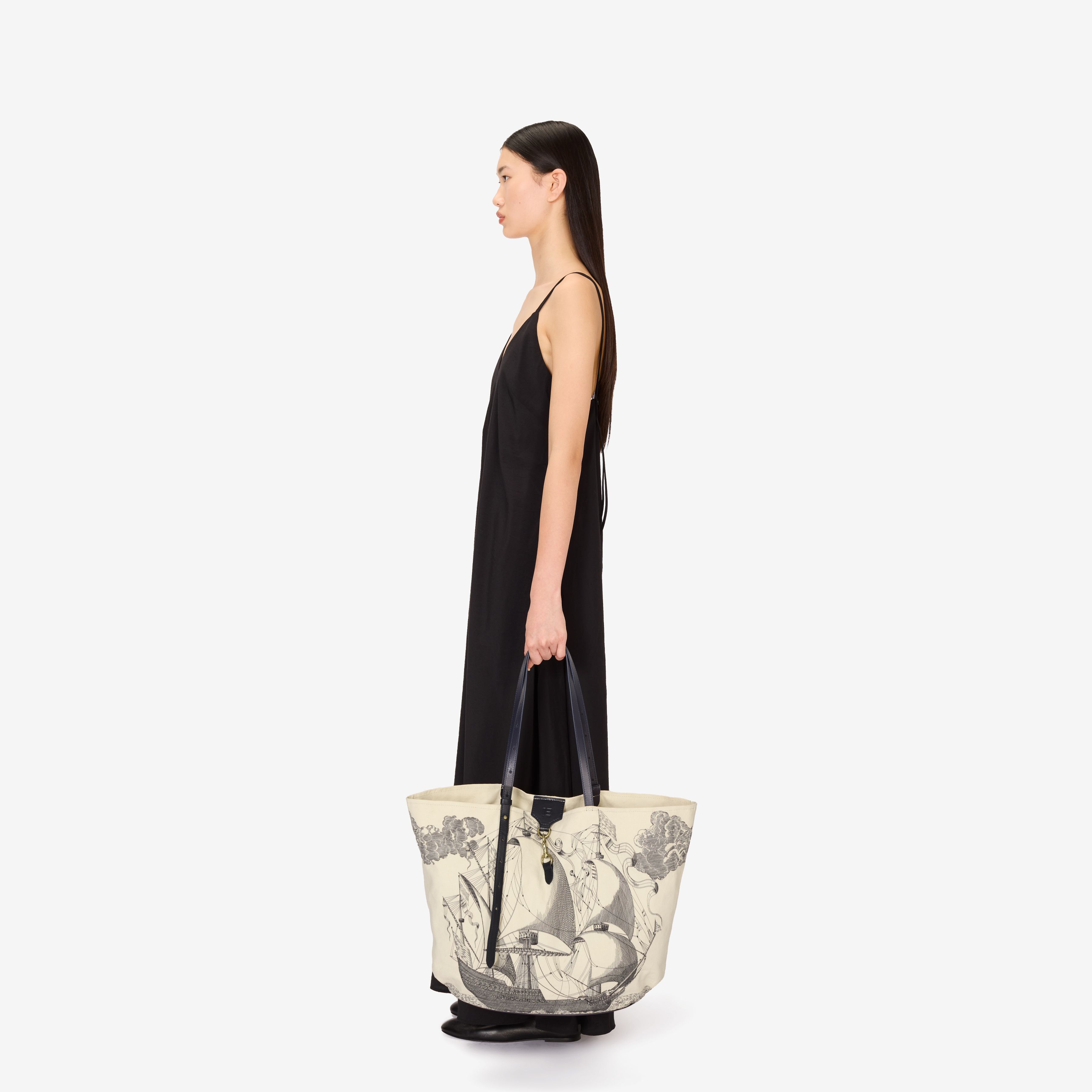 Soft Shopping Bag - Des Rives Et Des Reves - Night
