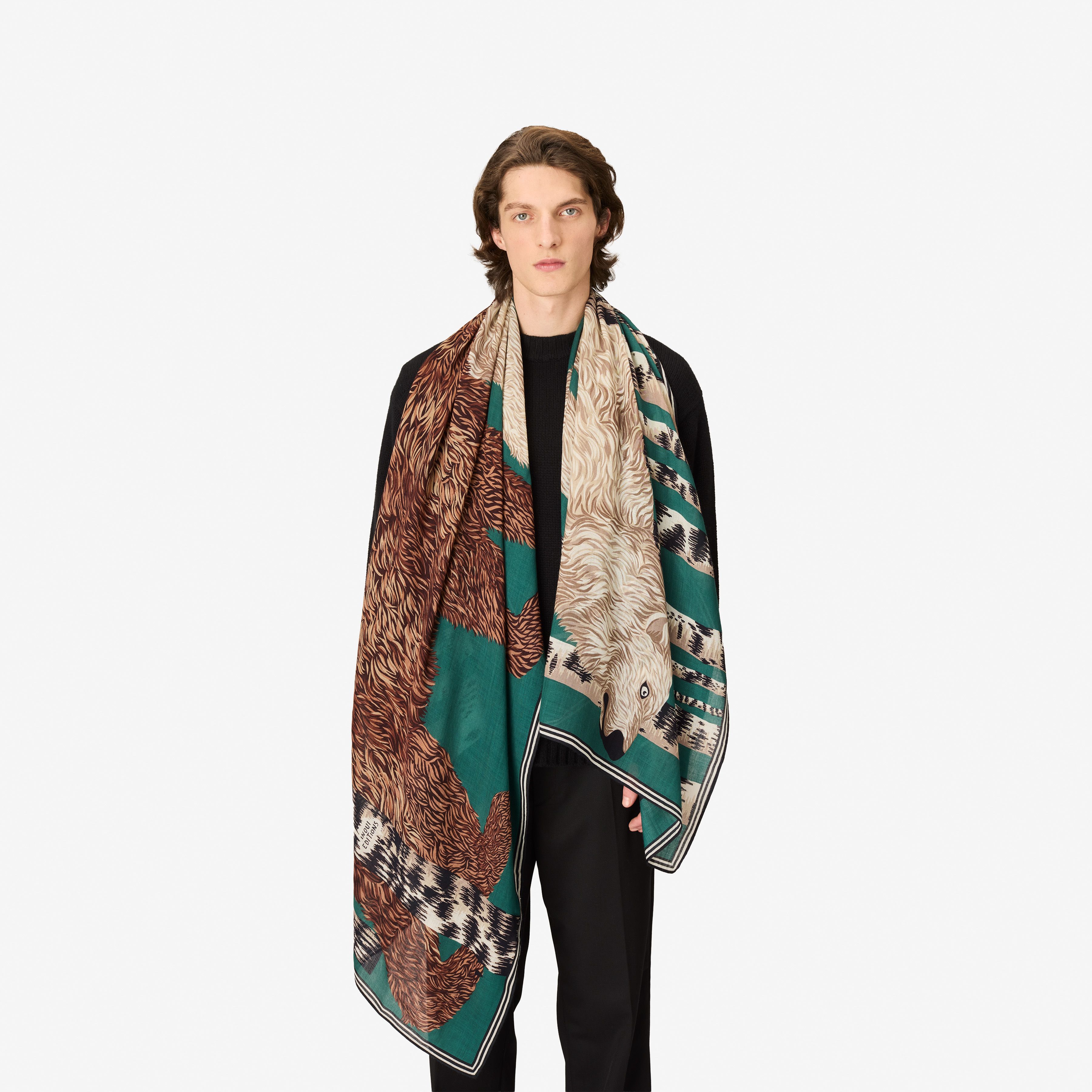Scarf 100 - Ours - Emerald