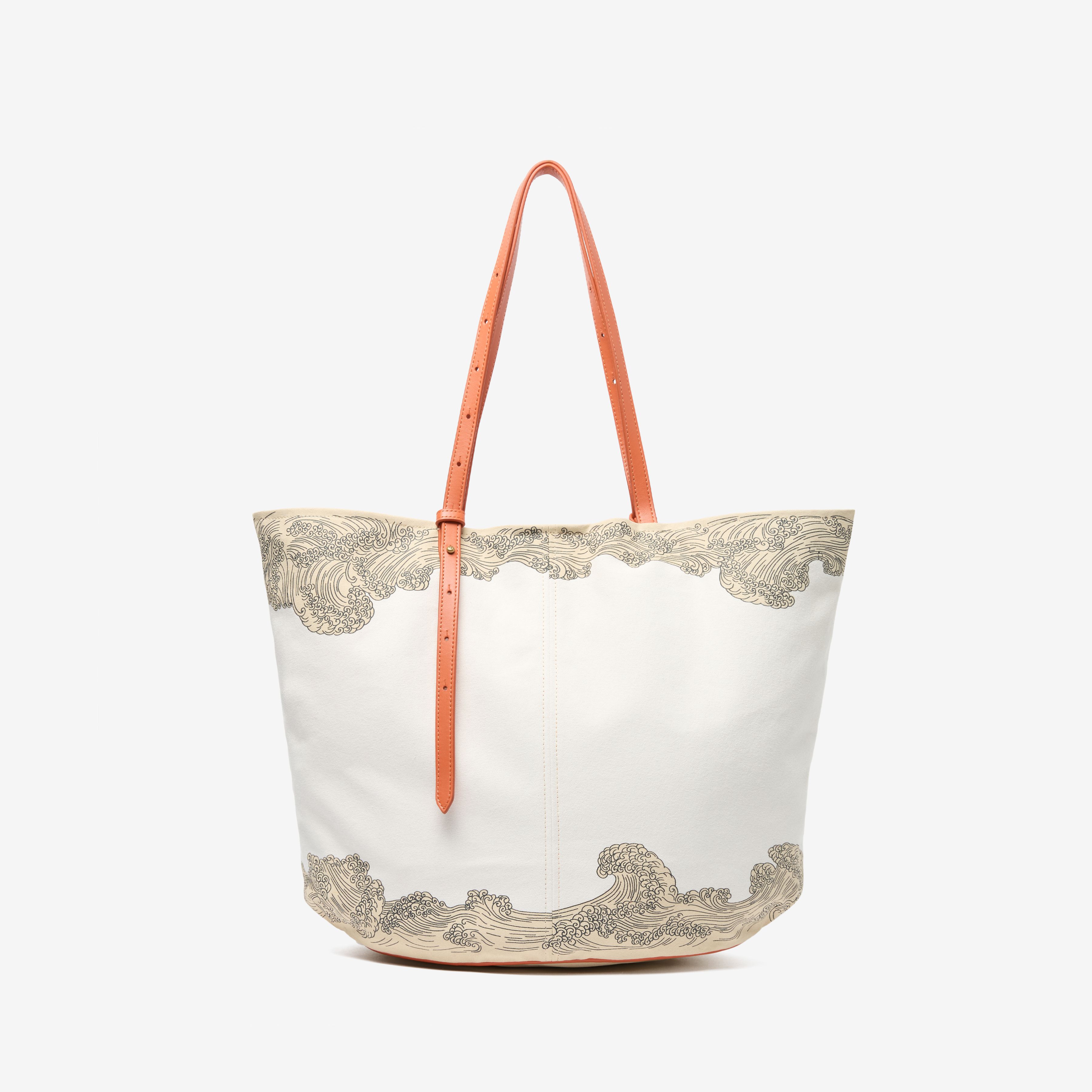 Soft Shopping Bag - Poseidon - Natural