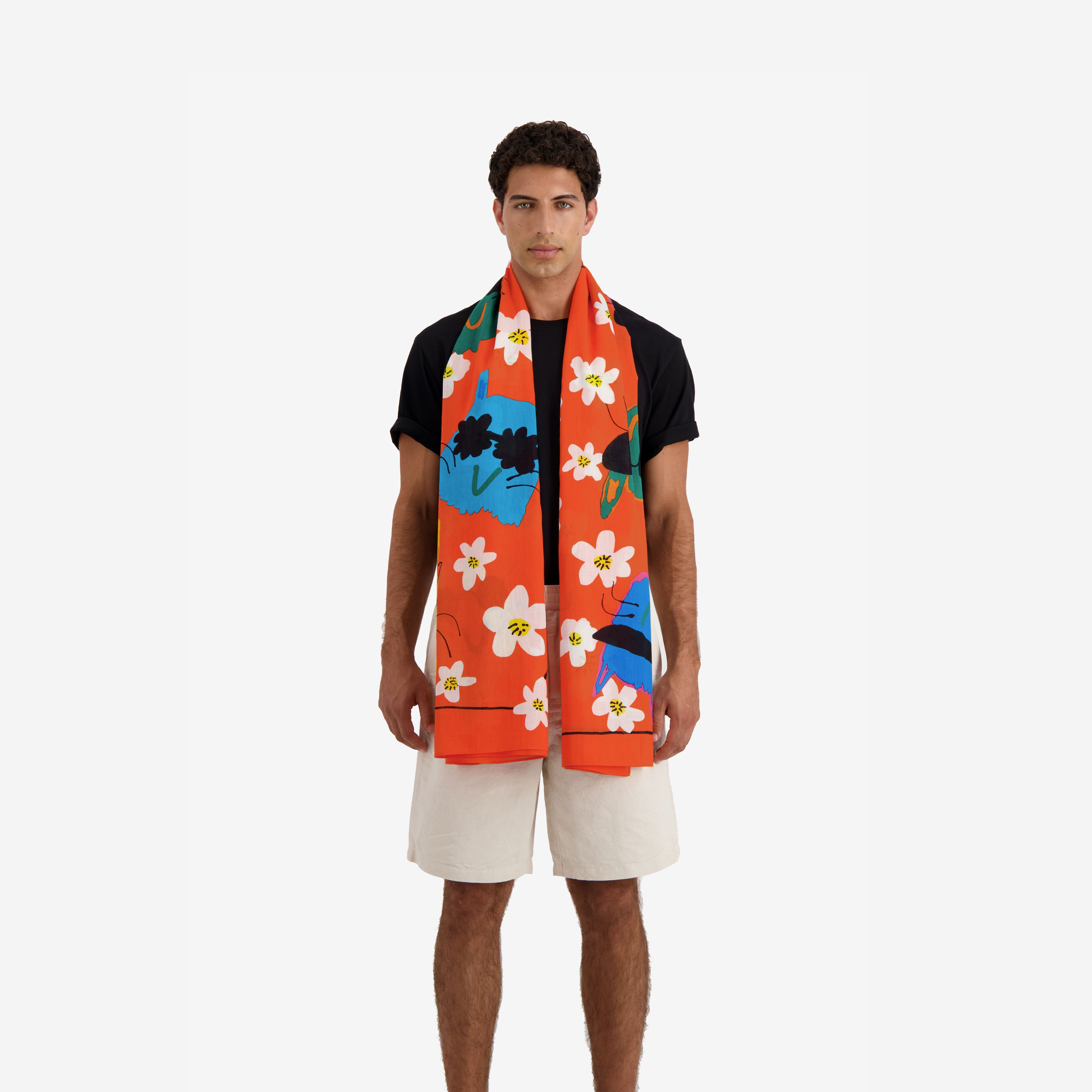 Scarf 100 - Pepo - Orange