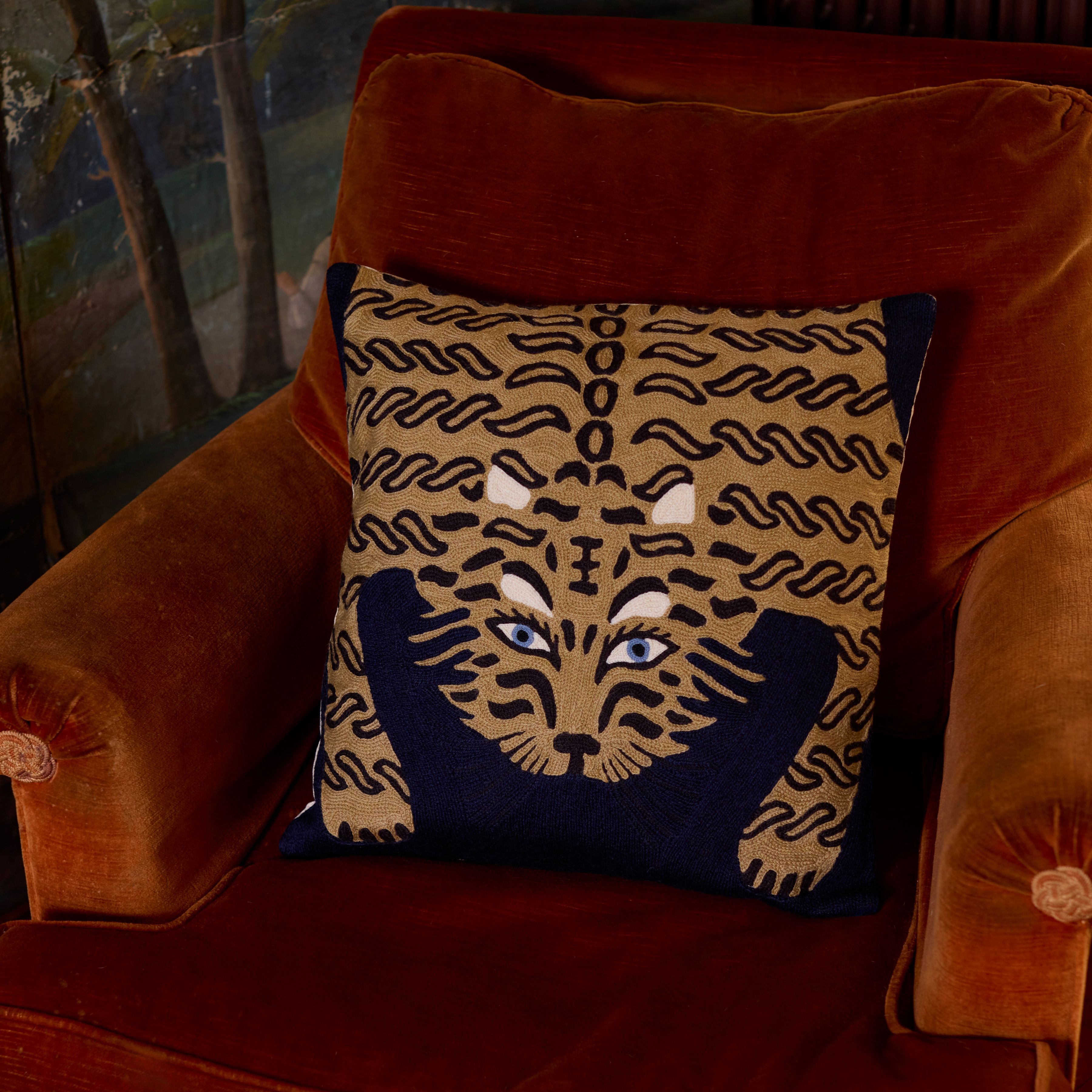 Housse de Coussin 45 - Rocko - Bleu