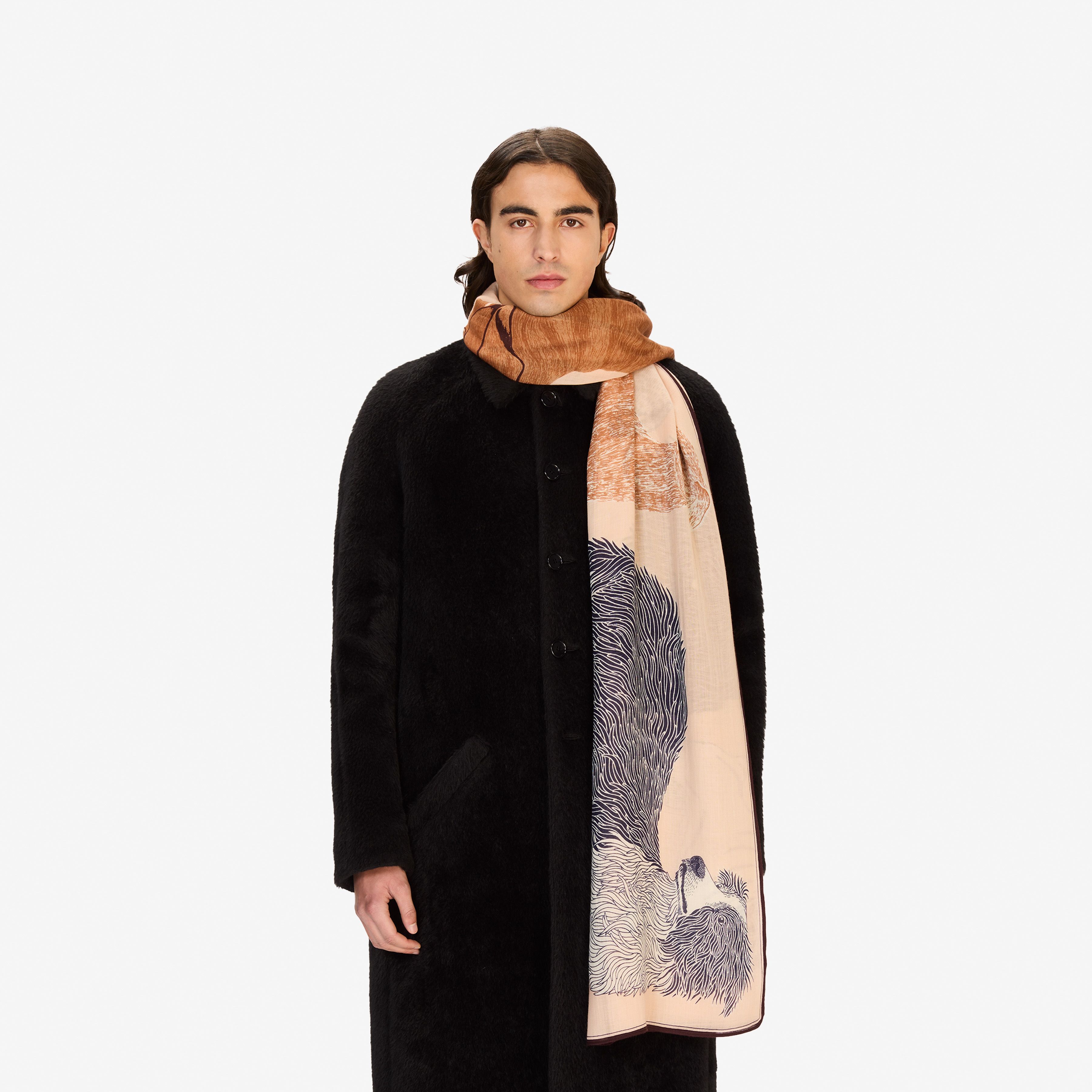 Scarf 100 - Toutou - Nude