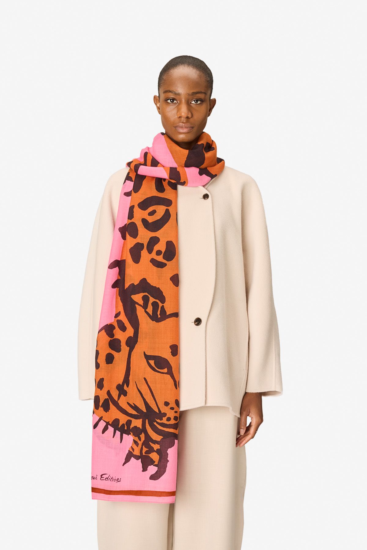 Scarf 70 - Felino - Pink
