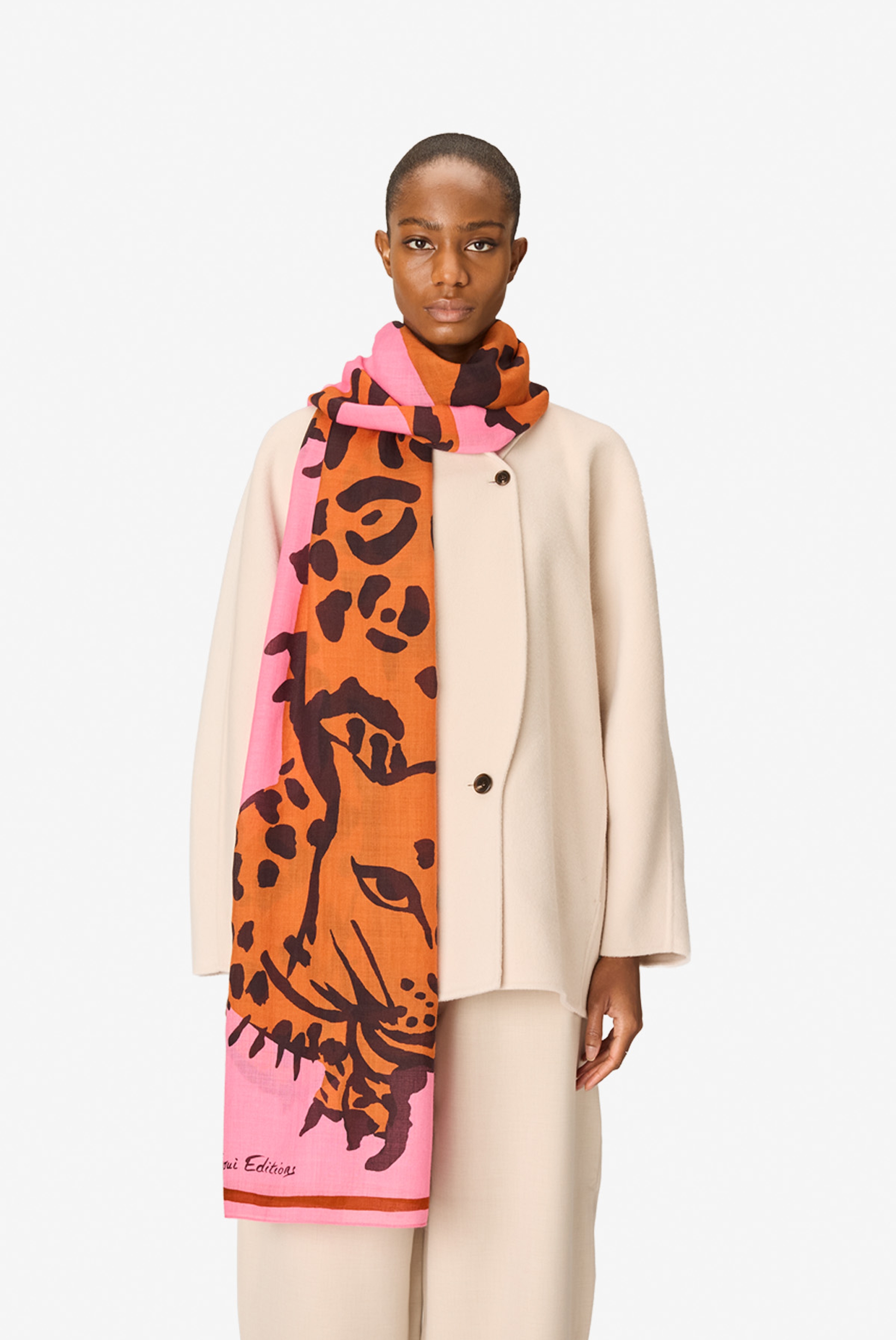 Scarf 70 - Felino - Pink