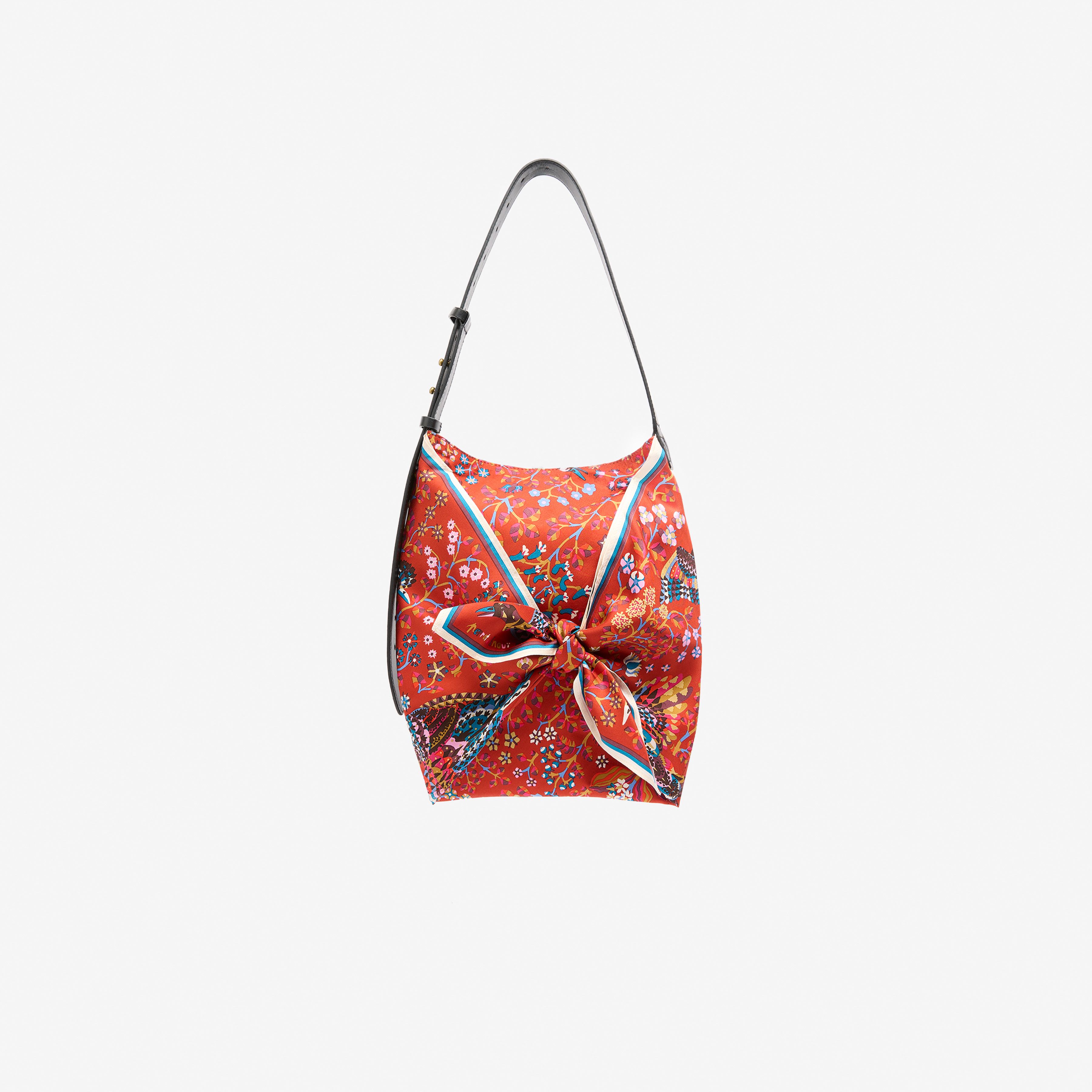 Schal Tasche - Rene Perrot - Braun