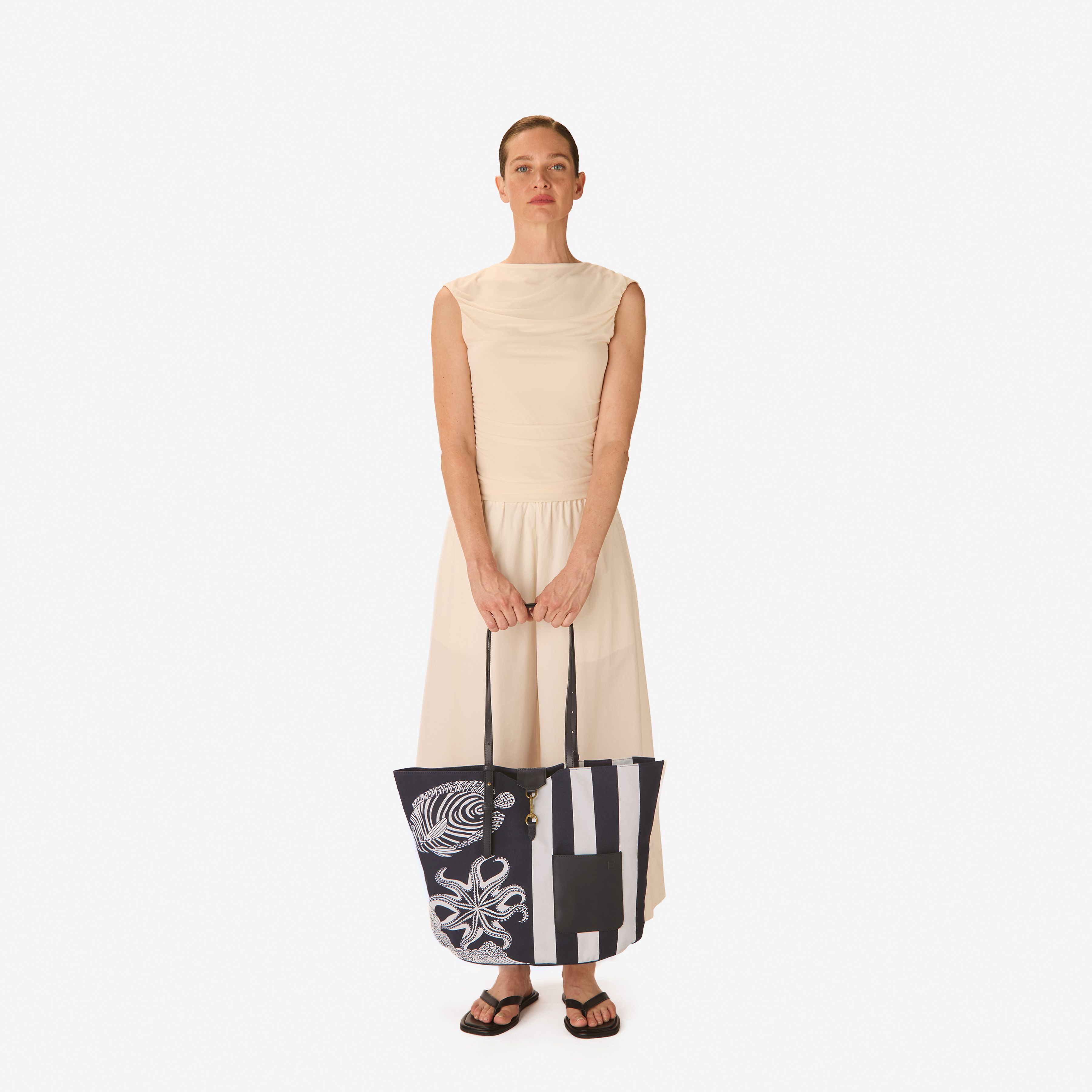 Soft Shopping Bag - Poseidon - Navy