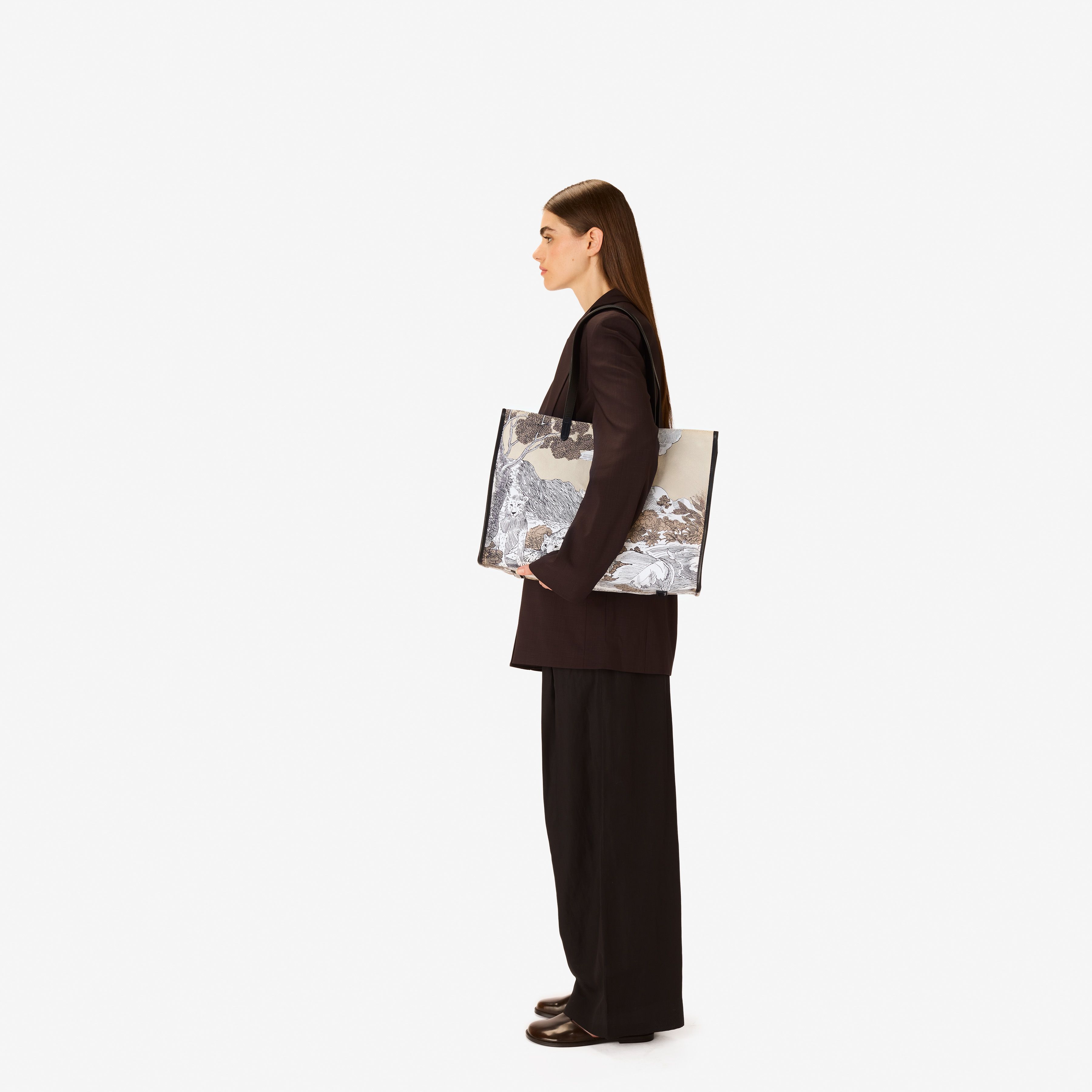 Shopping Bag - Histoire - Black