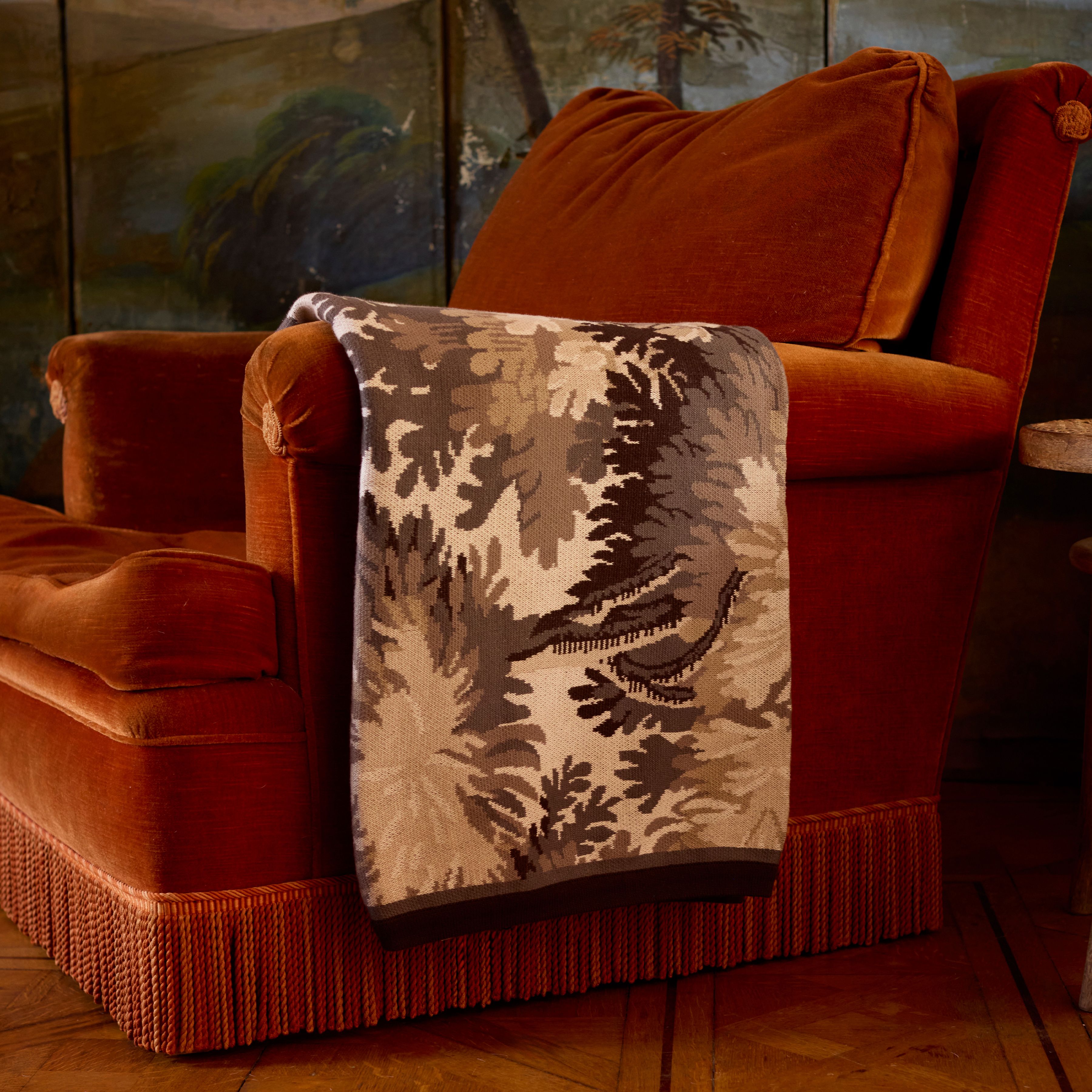 Decke 130 - Fontainebleau - Beige
