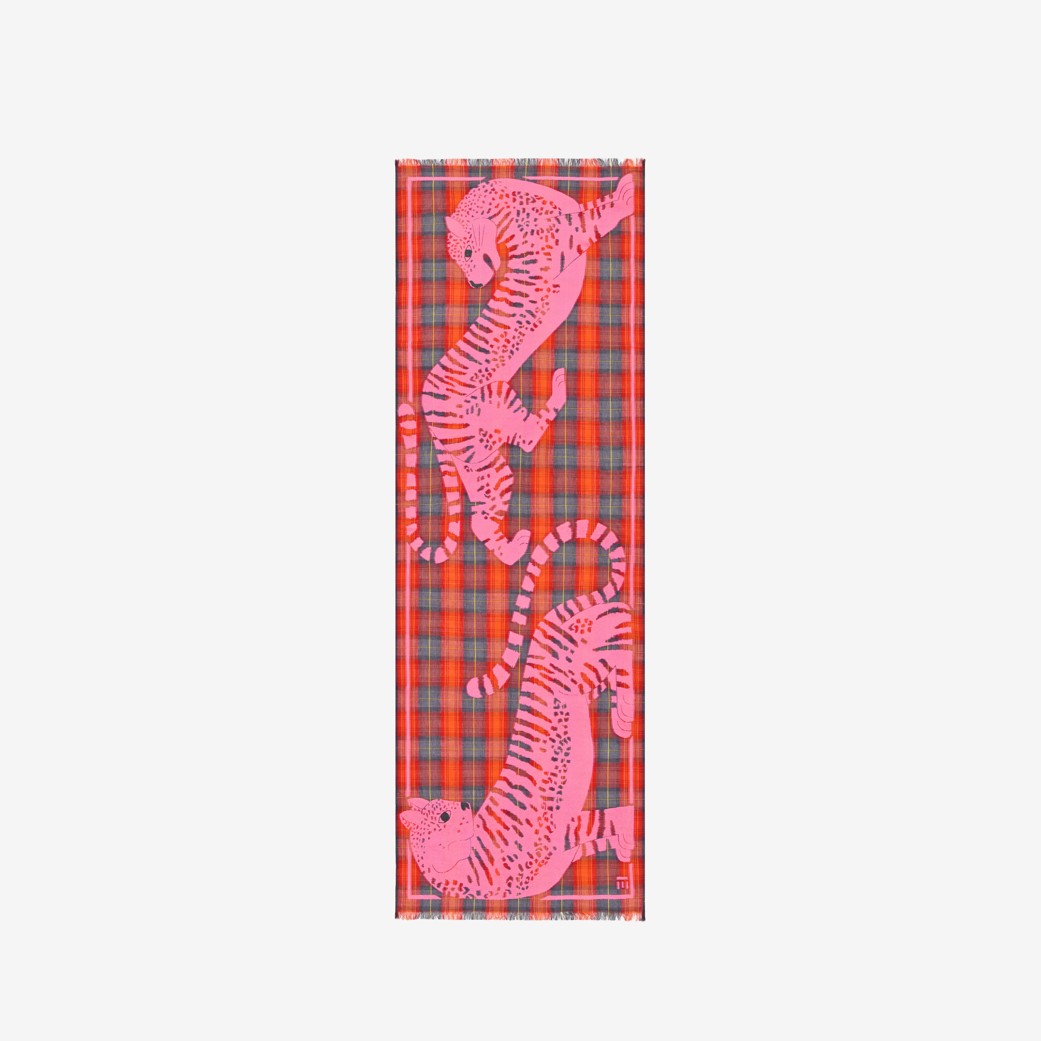 Scarf 70 - 3d - Panteo - Pink