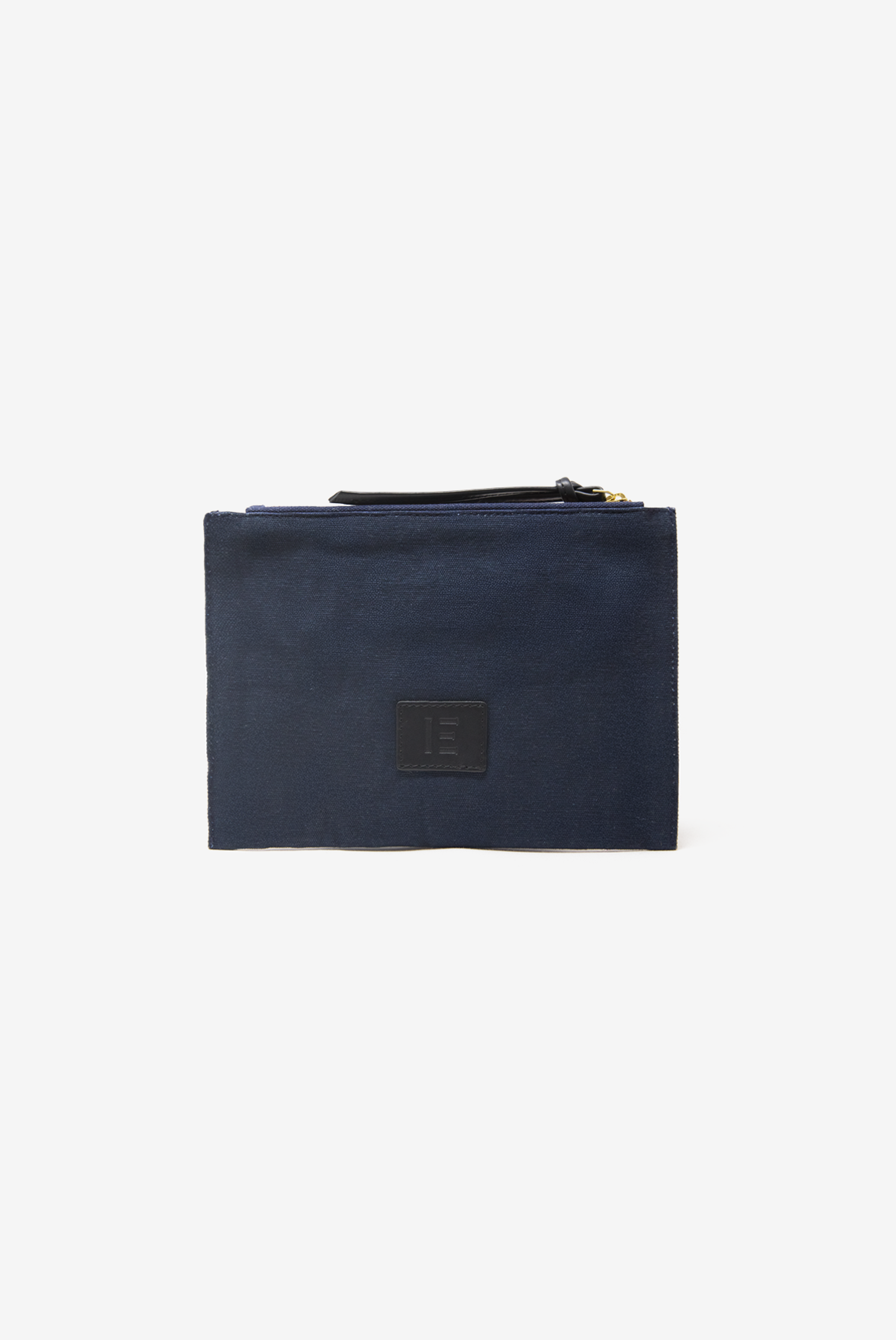 Bolso de Mano Bordado - Dino - Azul Marino